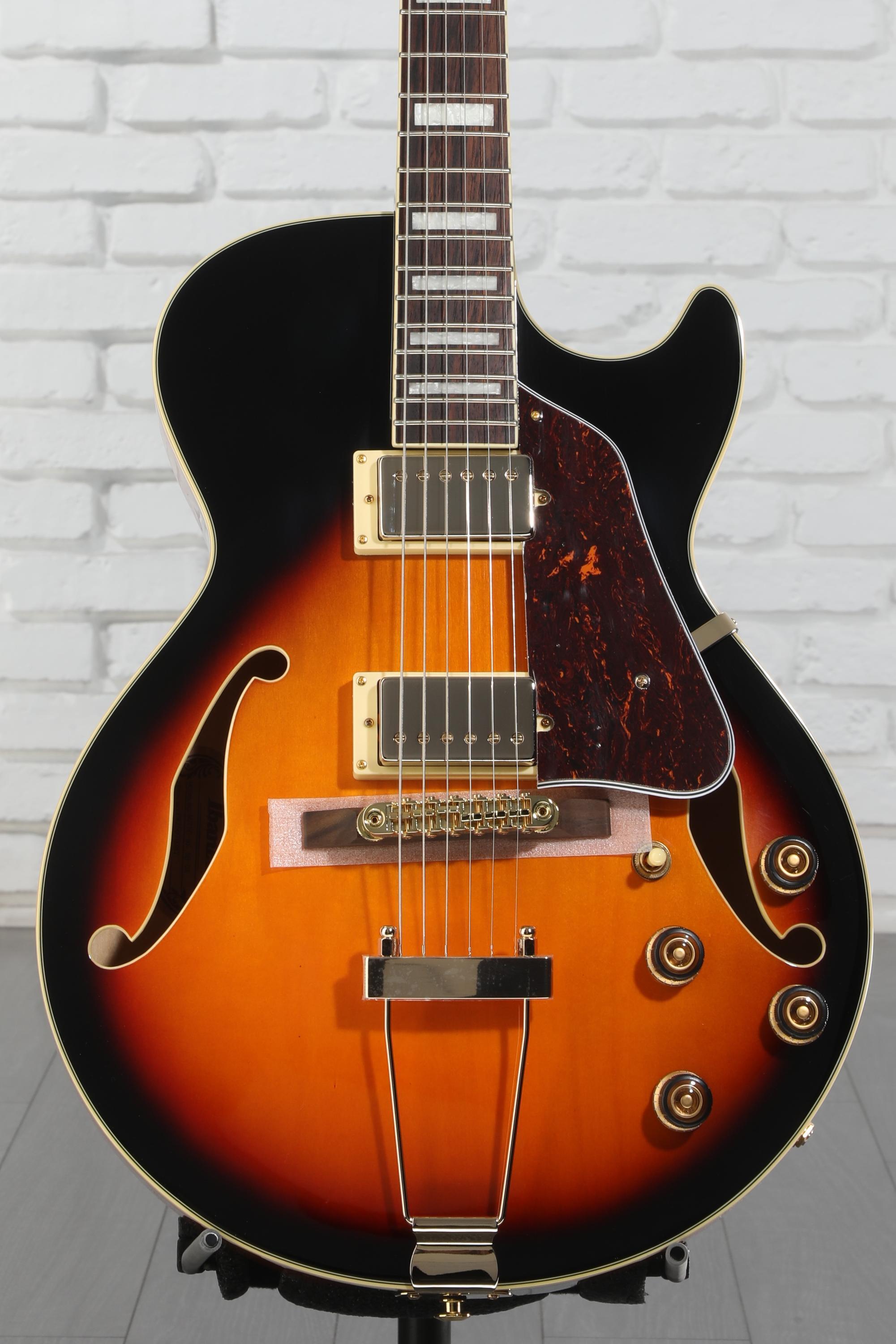 Ibanez Artcore AG75G Hollowbody Electric Guitar - Brown Sunburst