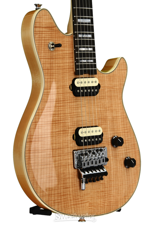 EVH Wolfgang USA 5A Flame Maple Top - Natural | Sweetwater