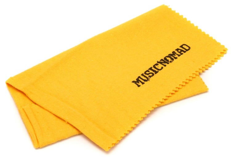 MusicNomad String Instrument Premium Microfiber Polishing Cloth (MN731) 12  x 12