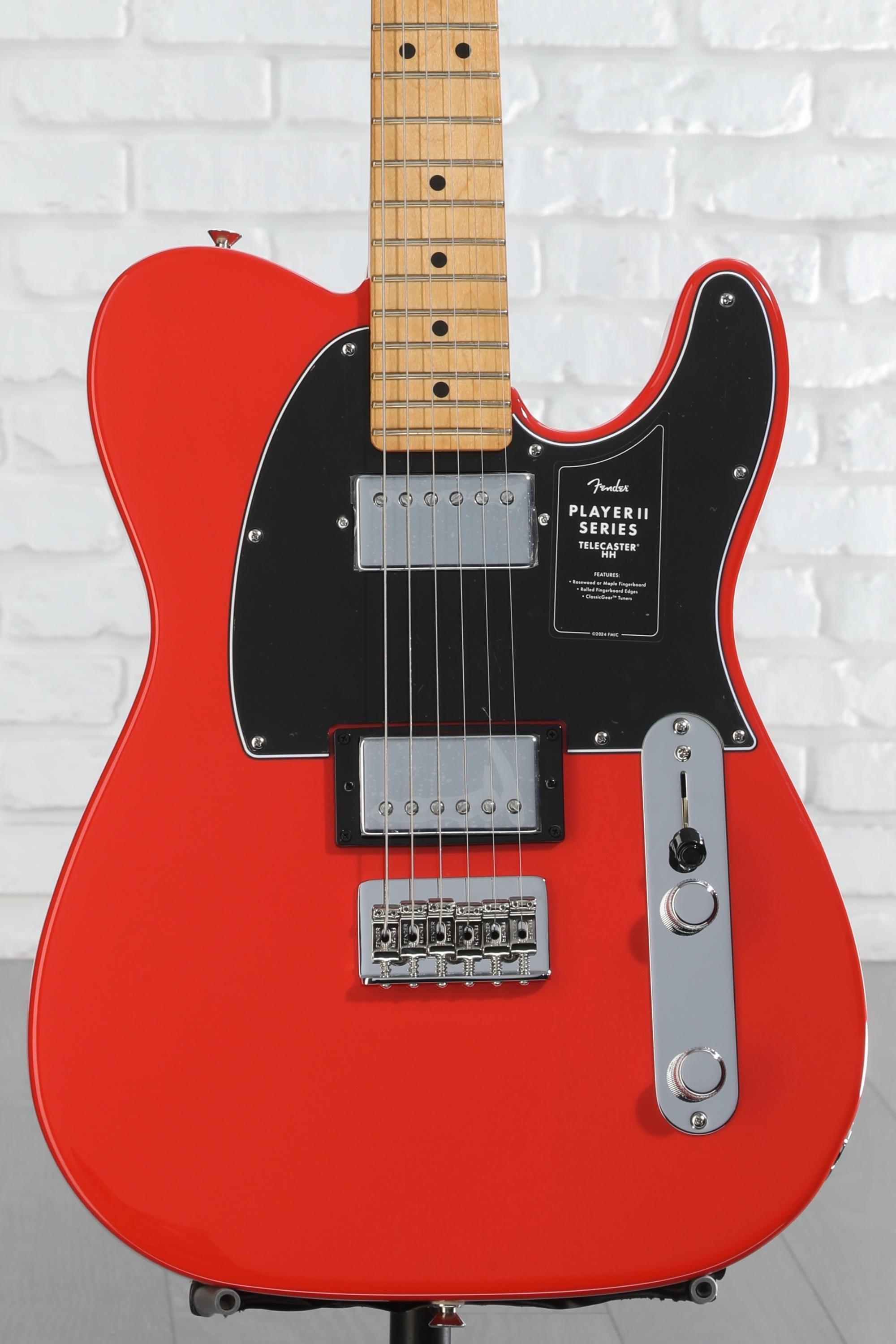 Fender Player II Telecaster HH Electric Guitar - Coral Red