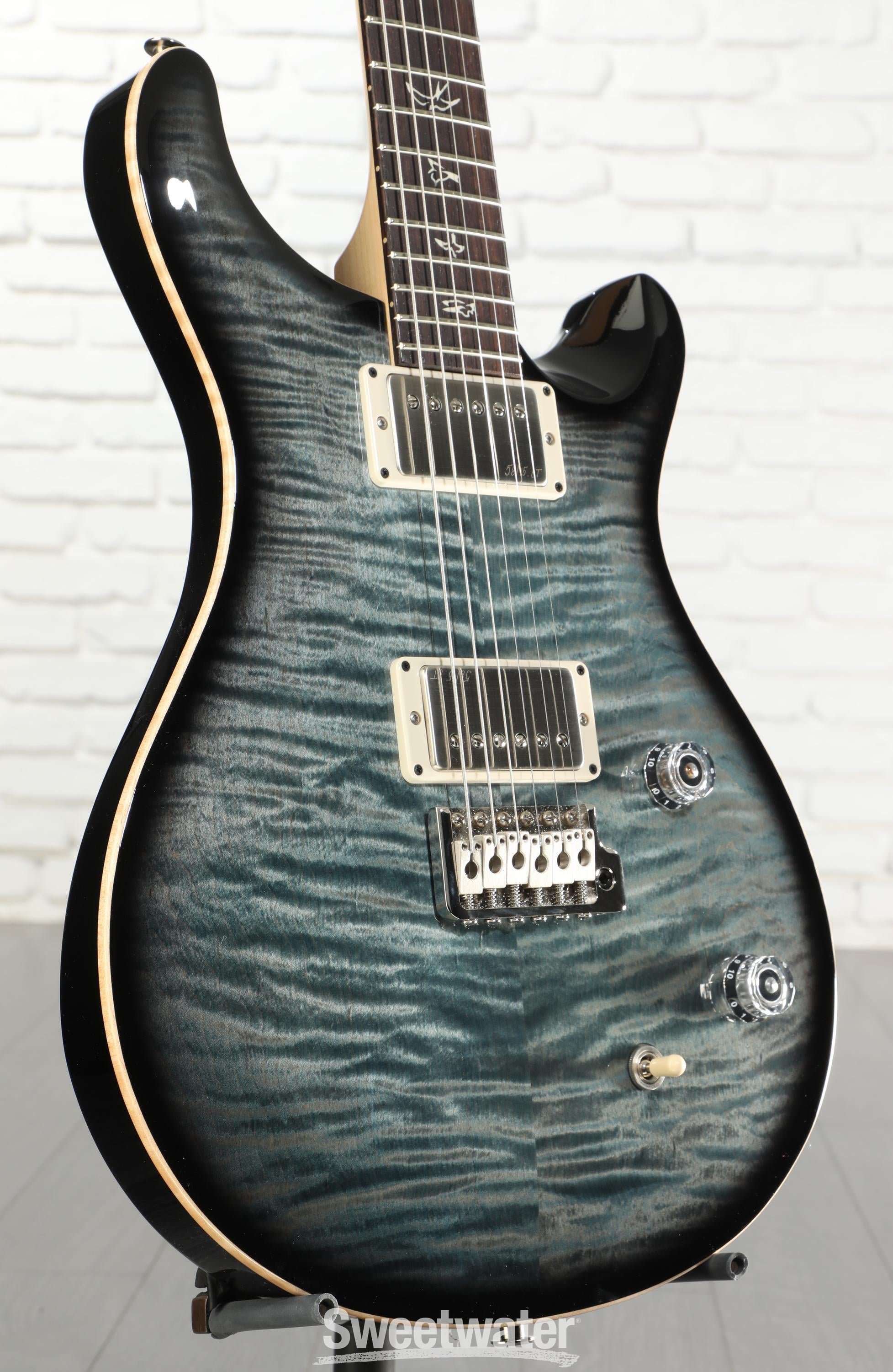 PRS CE 22 Electric Guitar - Faded Blue Smokeburst | Sweetwater