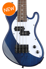Photo of Kala Solidbody U-Bass Electric Bass Guitar - Sapphire Blue, Sweetwater Exclusive