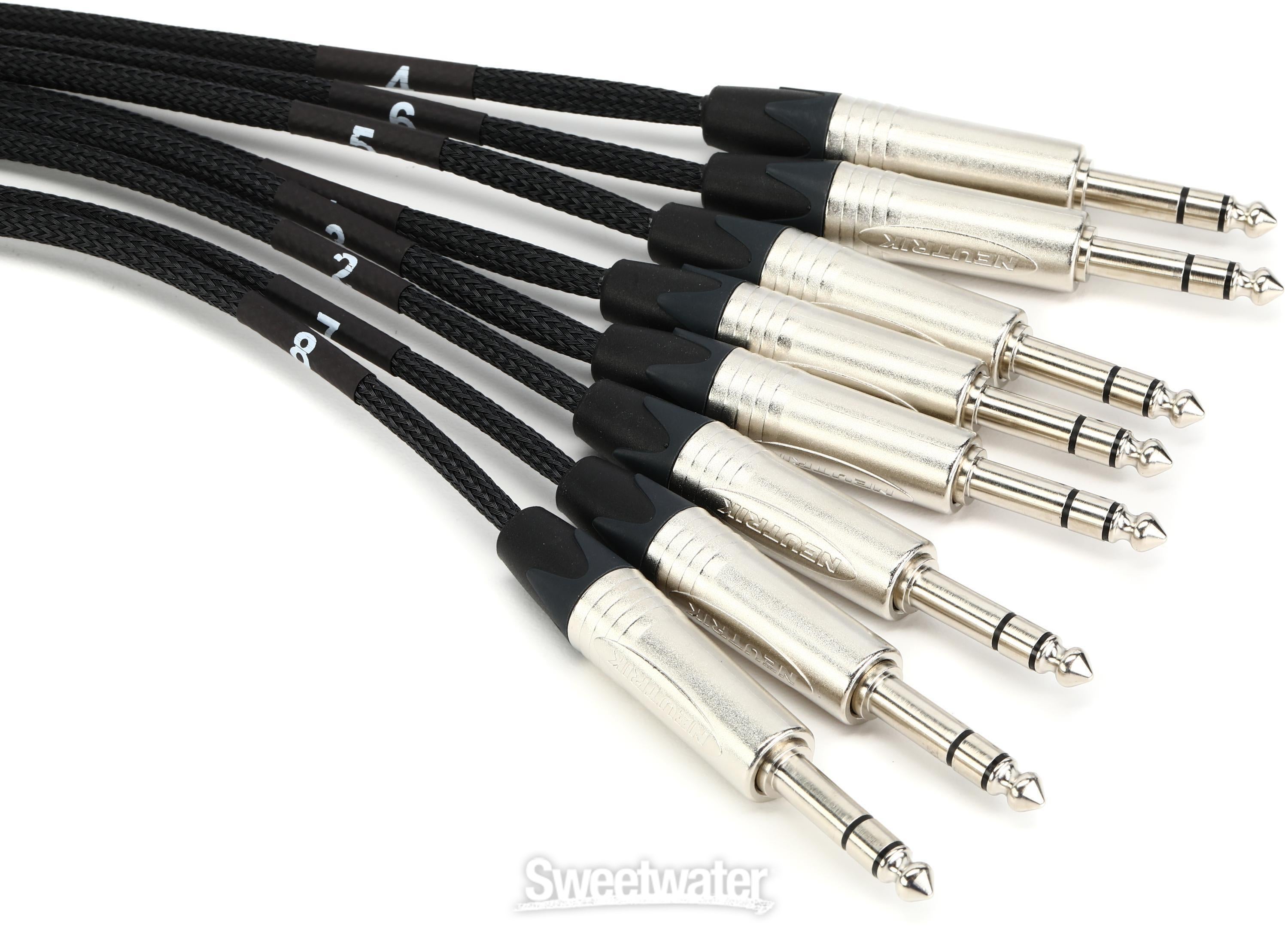 JUMPERZ J8CHTRS-TRS-10 Neutrik PX 8-Channel Snake - 10' | Sweetwater