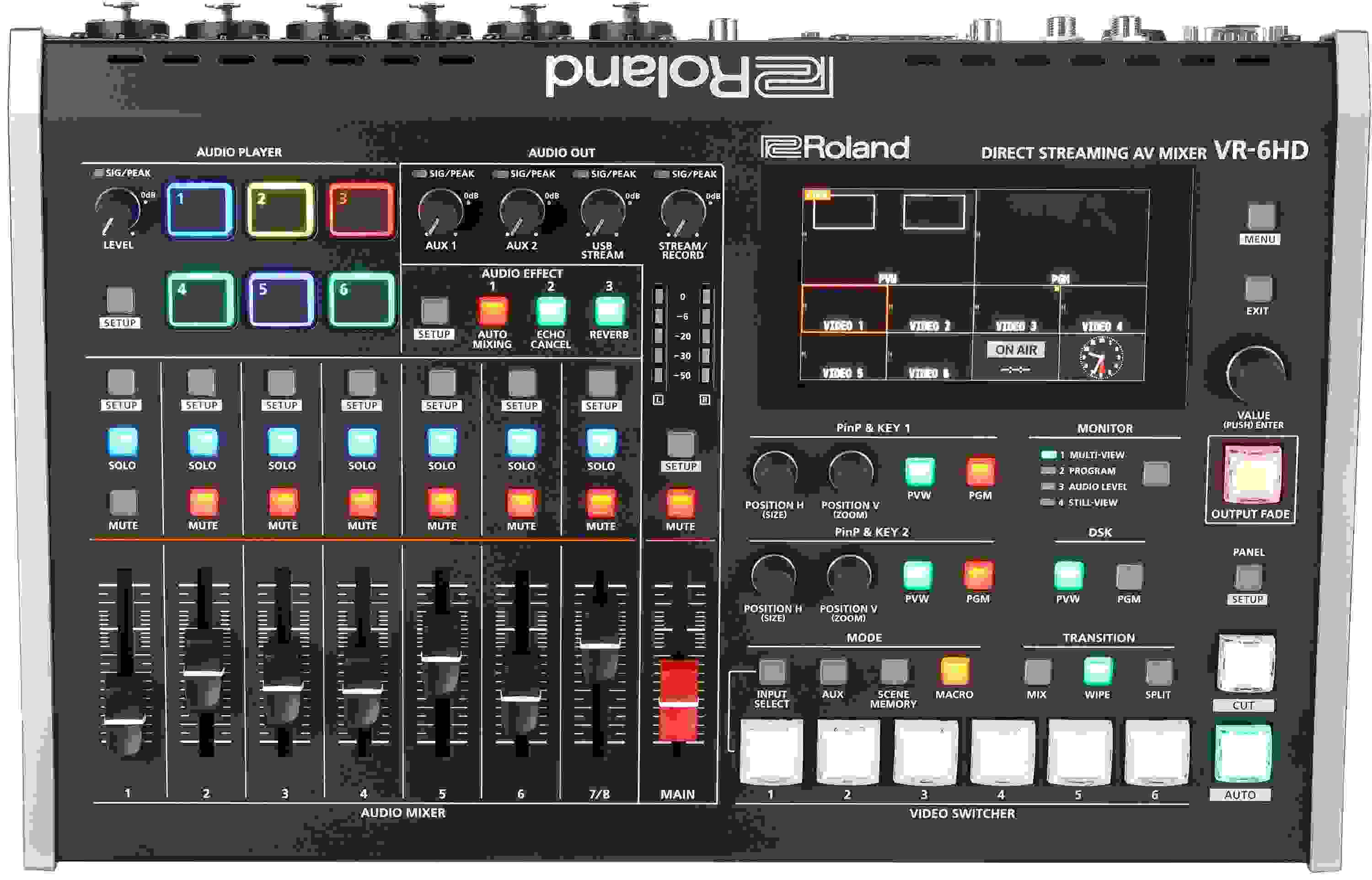 Roland VR-6HD Direct Streaming AV Mixer