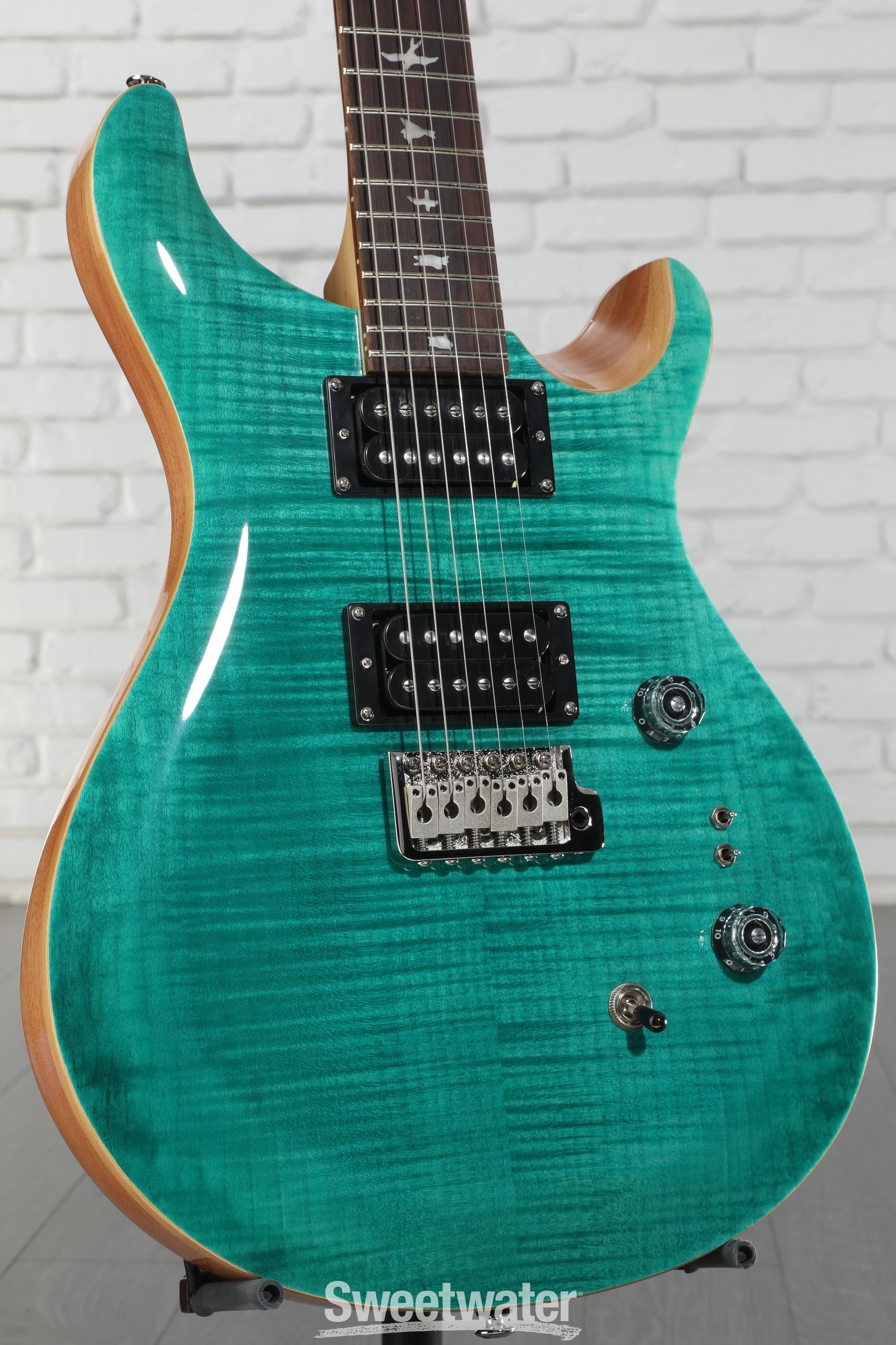 PRS SE Custom 24-08 Electric Guitar - Turquoise | Sweetwater