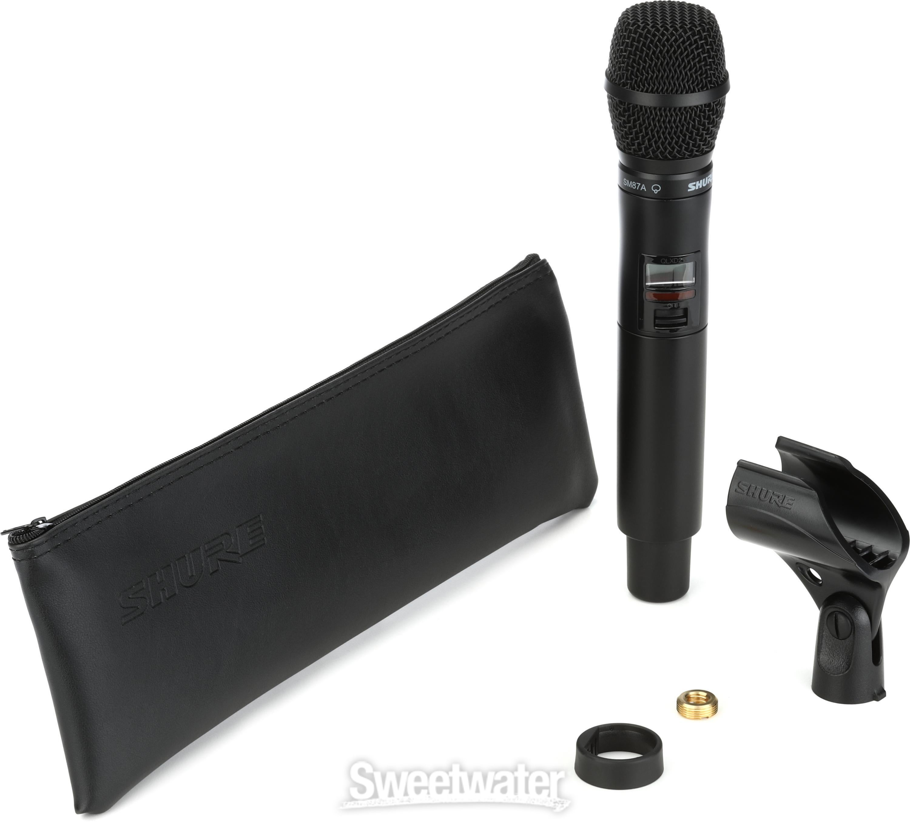 Shure QLXD2/SM87A Wireless Handheld Microphone Transmitter - G50