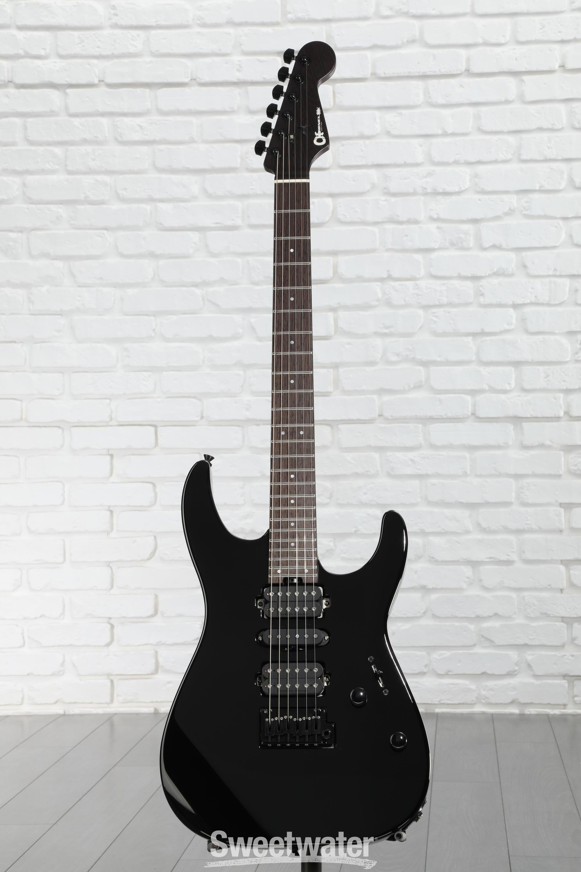 Charvel MJ DK24 HSH 2PT Electric Guitar - Black | Sweetwater