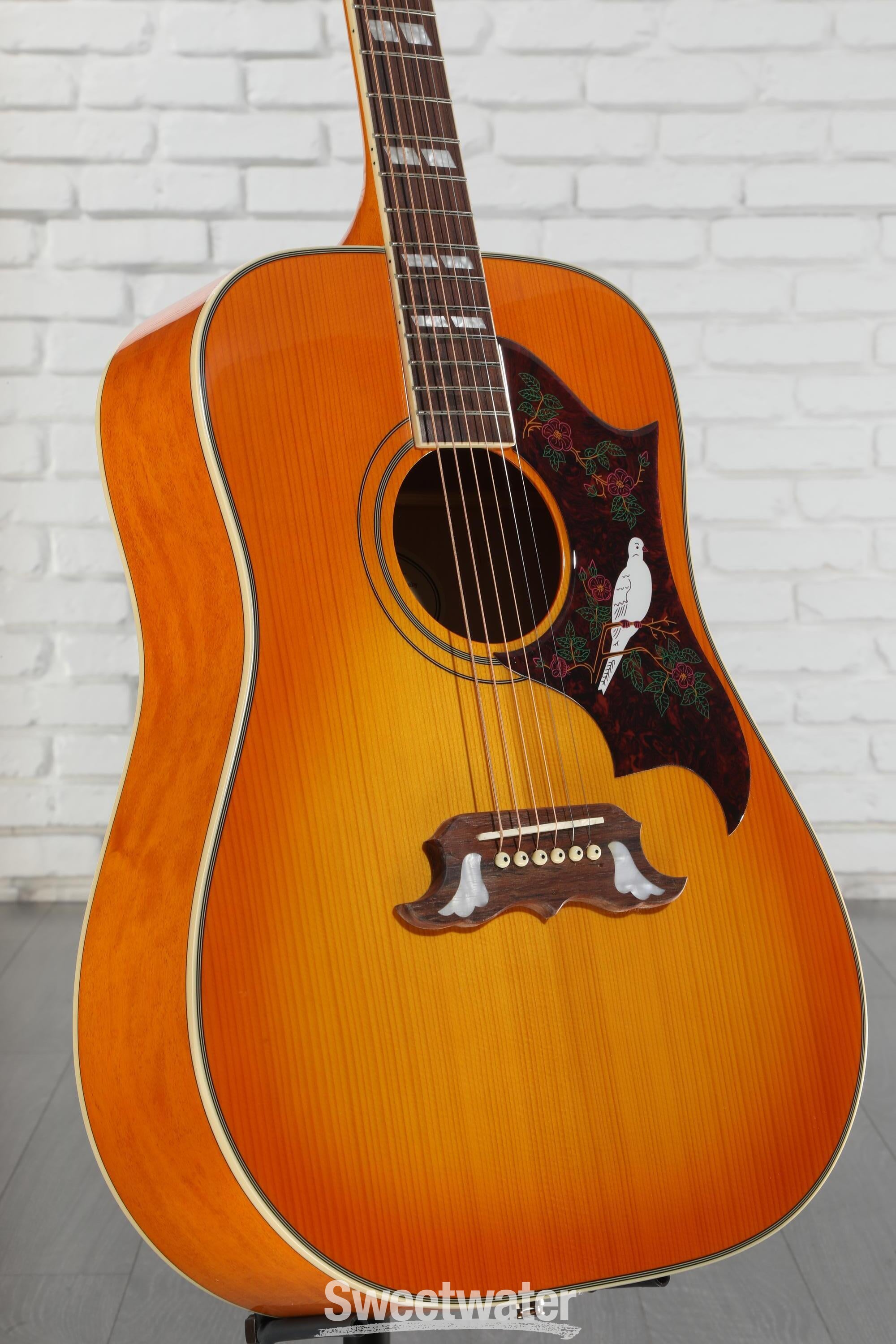 Epiphone Dove Studio Acoustic-electric Guitar - Violin Burst