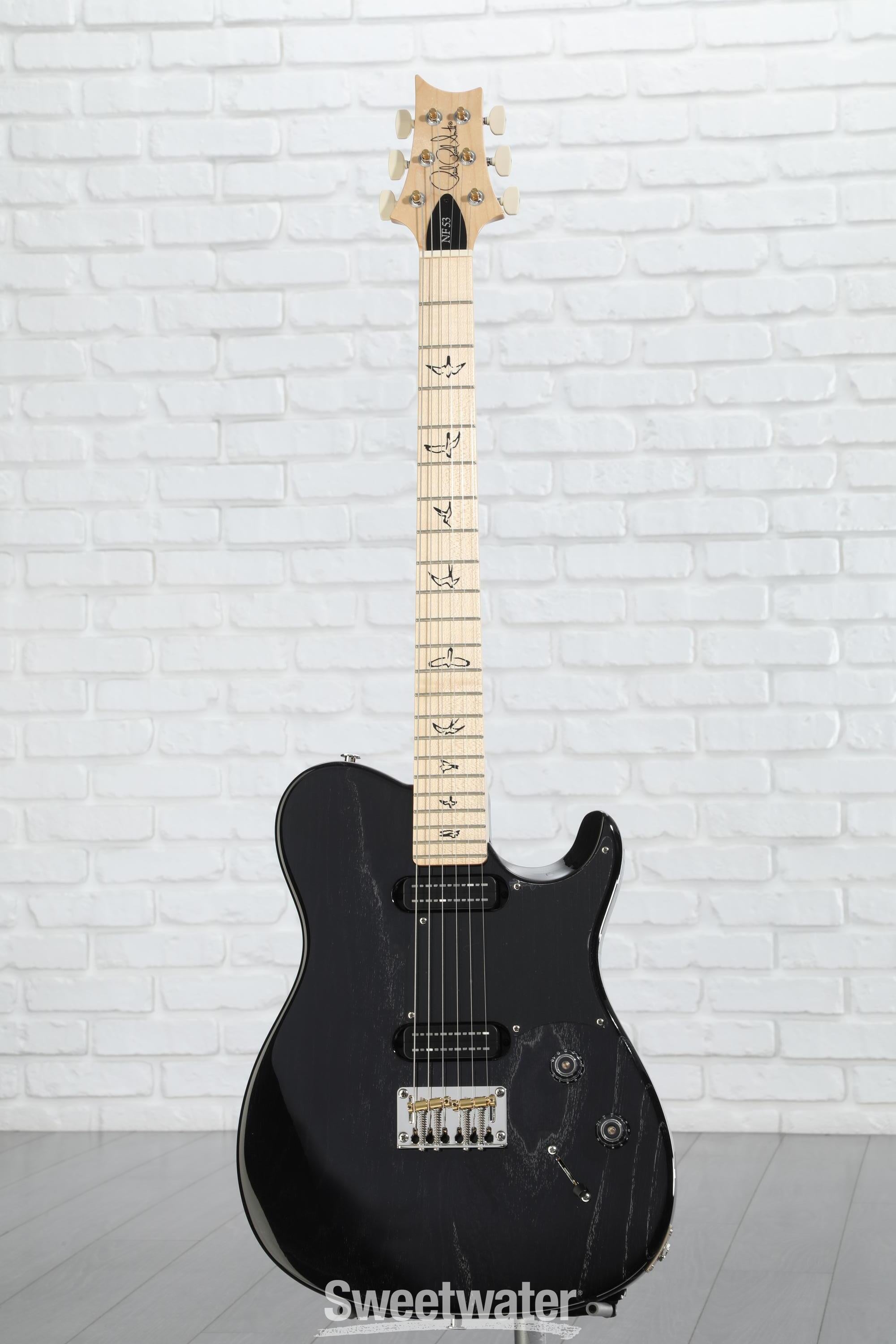 PRS NF 53 Electric Guitar - Black Doghair | Sweetwater