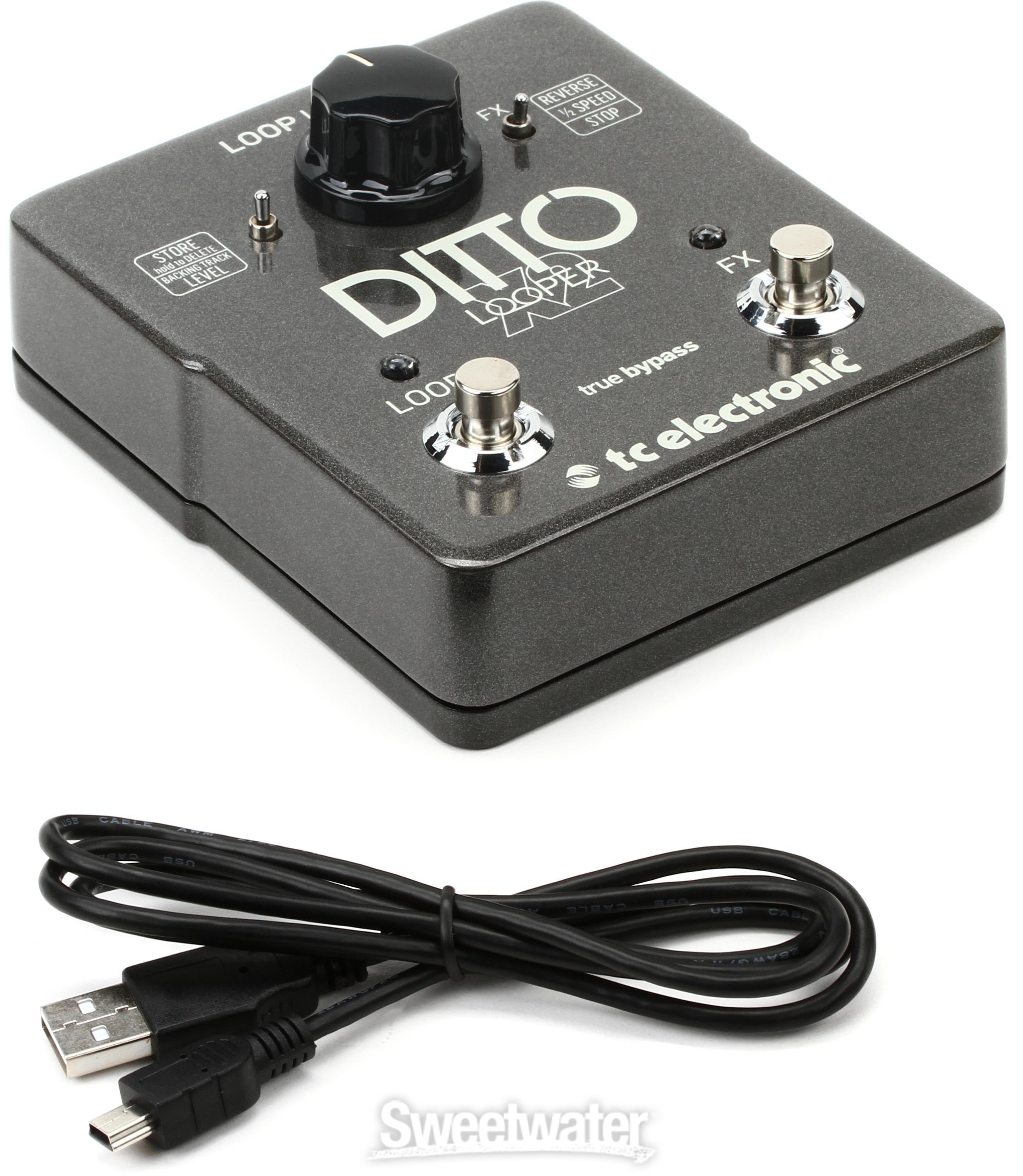 TC Electronic Ditto X2 Looper Pedal Reviews | Sweetwater