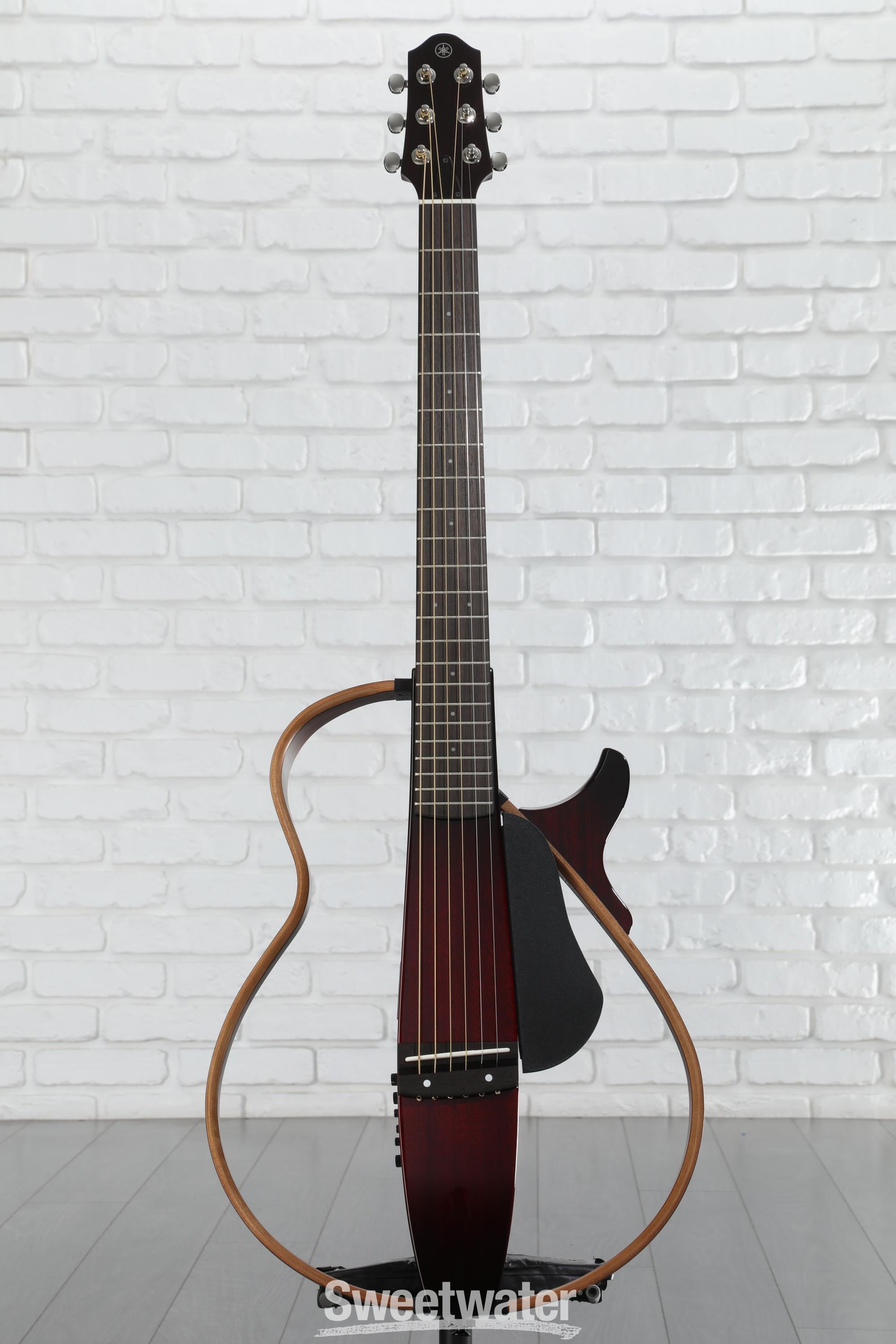 Yamaha SLG200S Silent Guitar - Crimson Red Burst | Sweetwater
