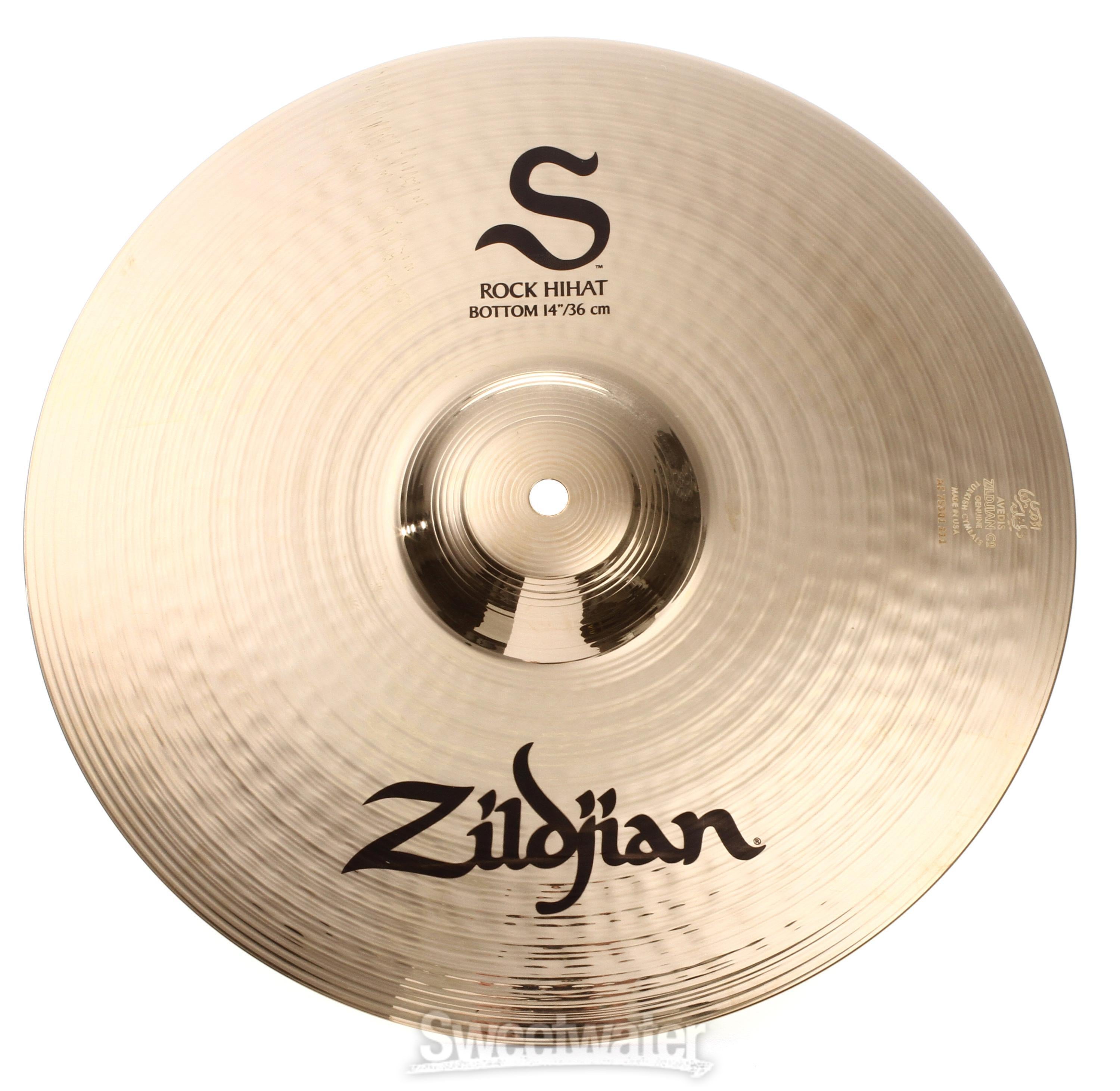 純正新販売 ZILDJIAN 14inch ROCK HIHATS BOTTOM - 楽器/器材