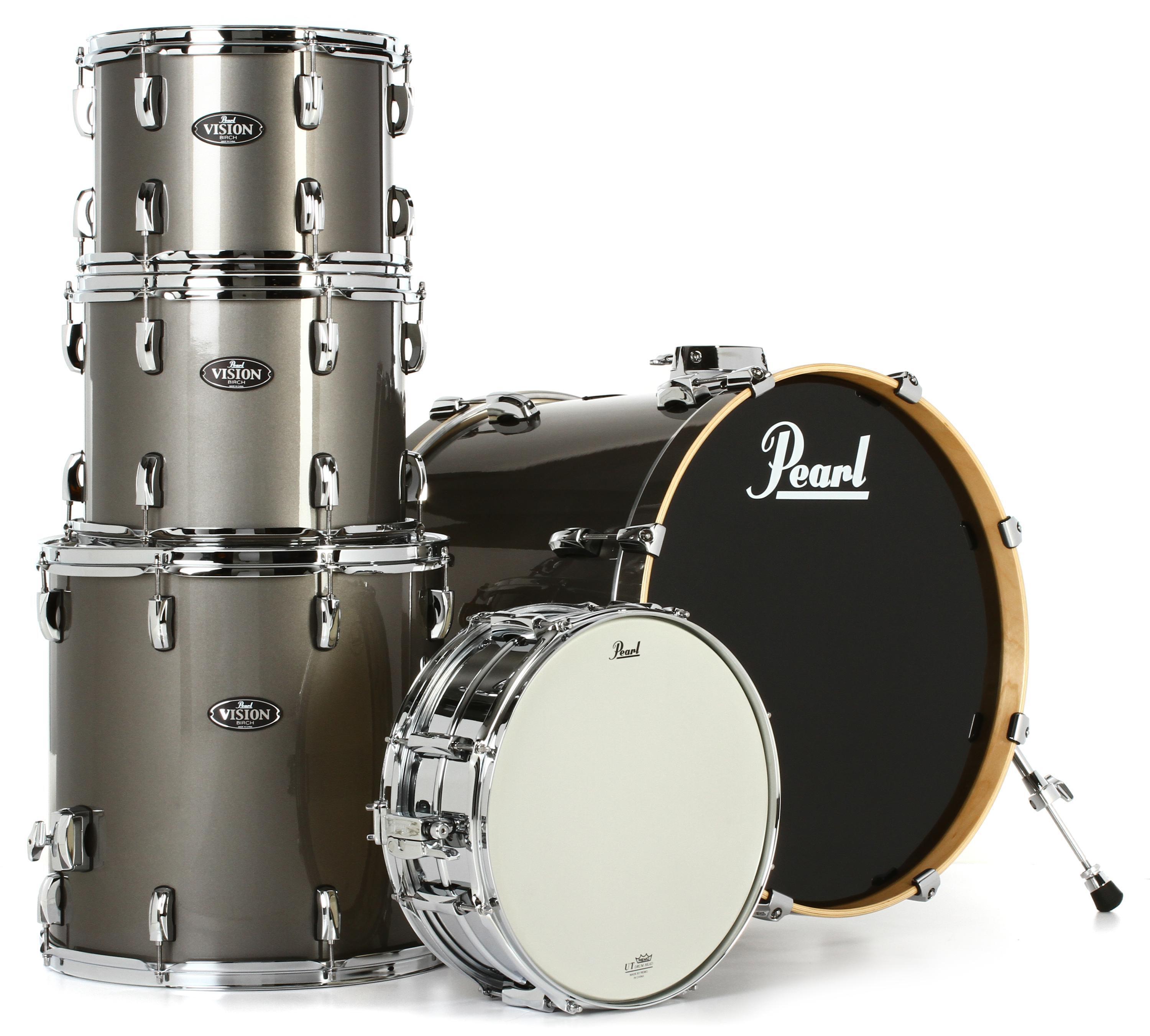 Pearl Vision VBL 5 piece Standard Shell Pack With Snare Graphite