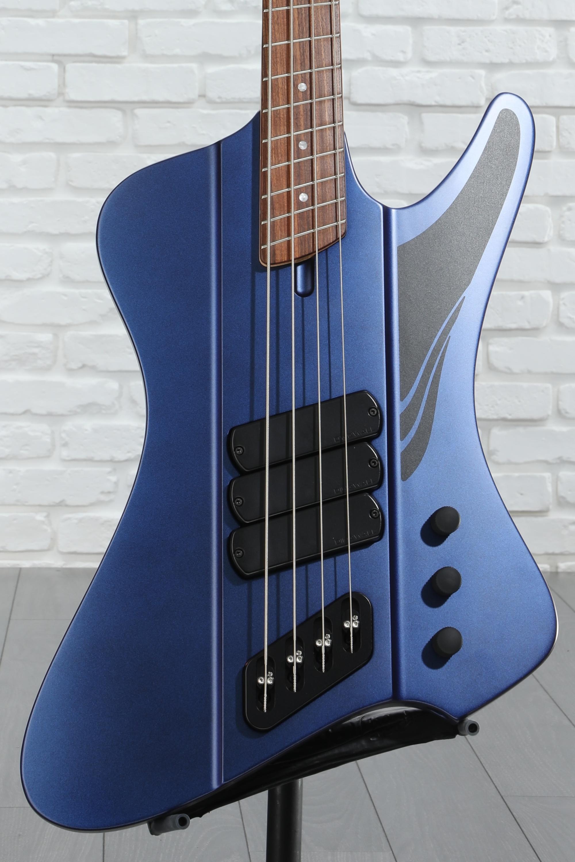 Dingwall Guitars D-Roc Multi-scale Bass Guitar - Matte Blue to Purple Colorshift