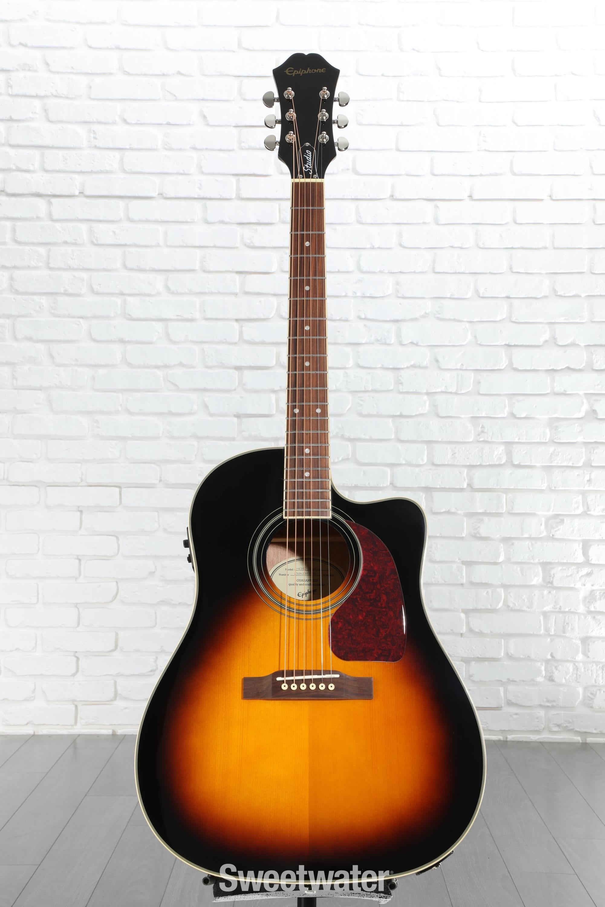 Epiphone J-45 EC Studio Acoustic-electric Guitar - Vintage