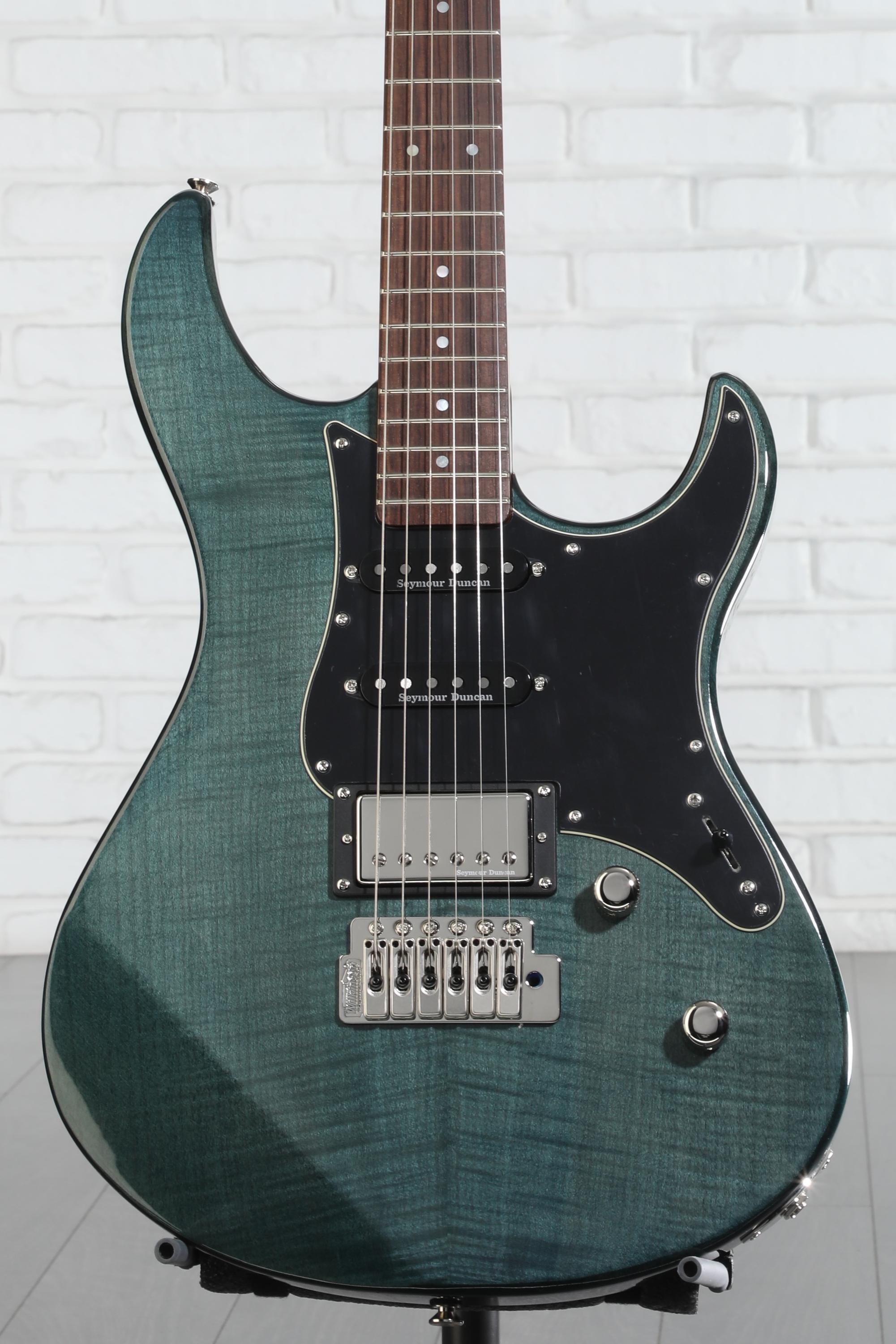 Yamaha Pacifica PAC612VIIFM Electric Guitar - Indigo Blue | Sweetwater