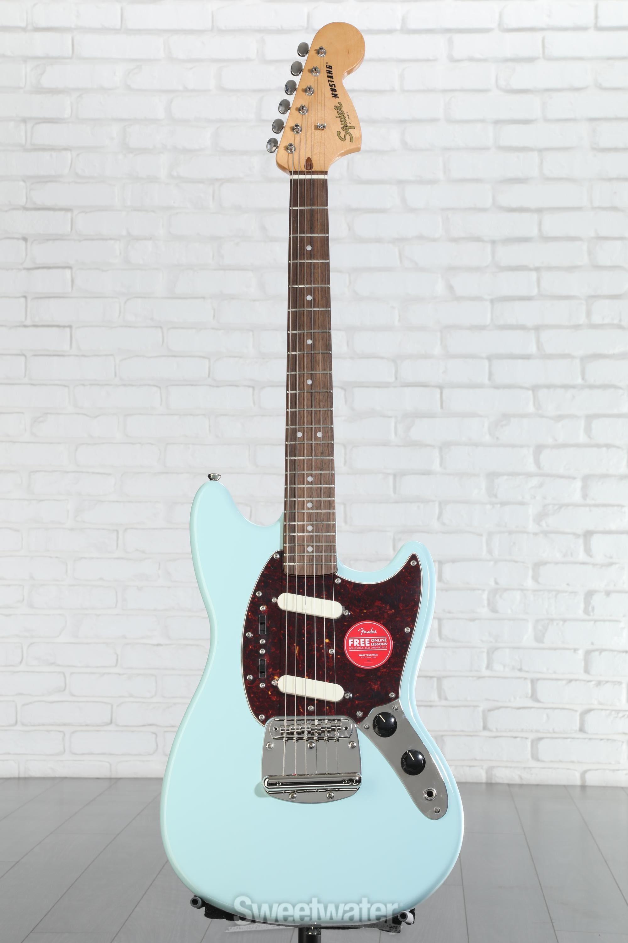 Squier Classic Vibe '60s Mustang Electric Guitar - Sonic Blue
