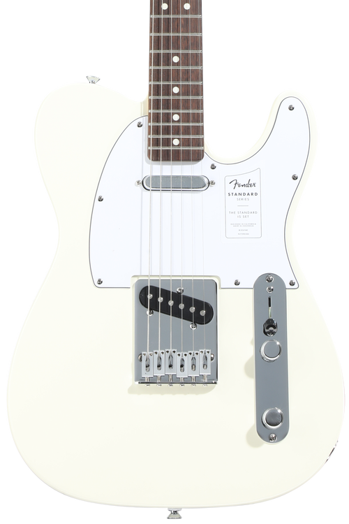 Fender Telecaster エレキギター ホワイト Amazon.com: Fender Standard Telecaster Electric Guitar - Olympic