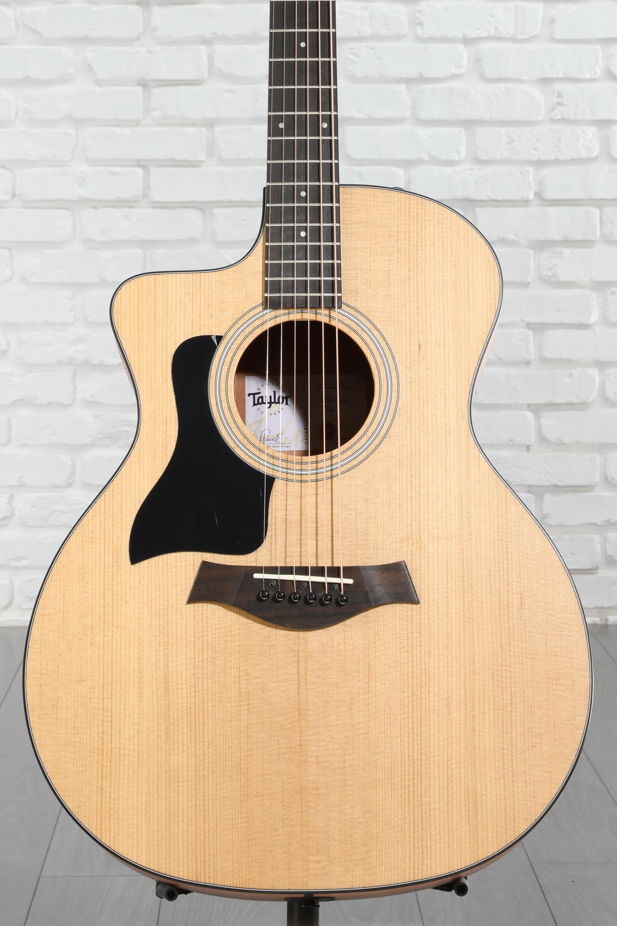 Taylor 114ce Left-handed Acoustic-electric Guitar - Natural Sapele