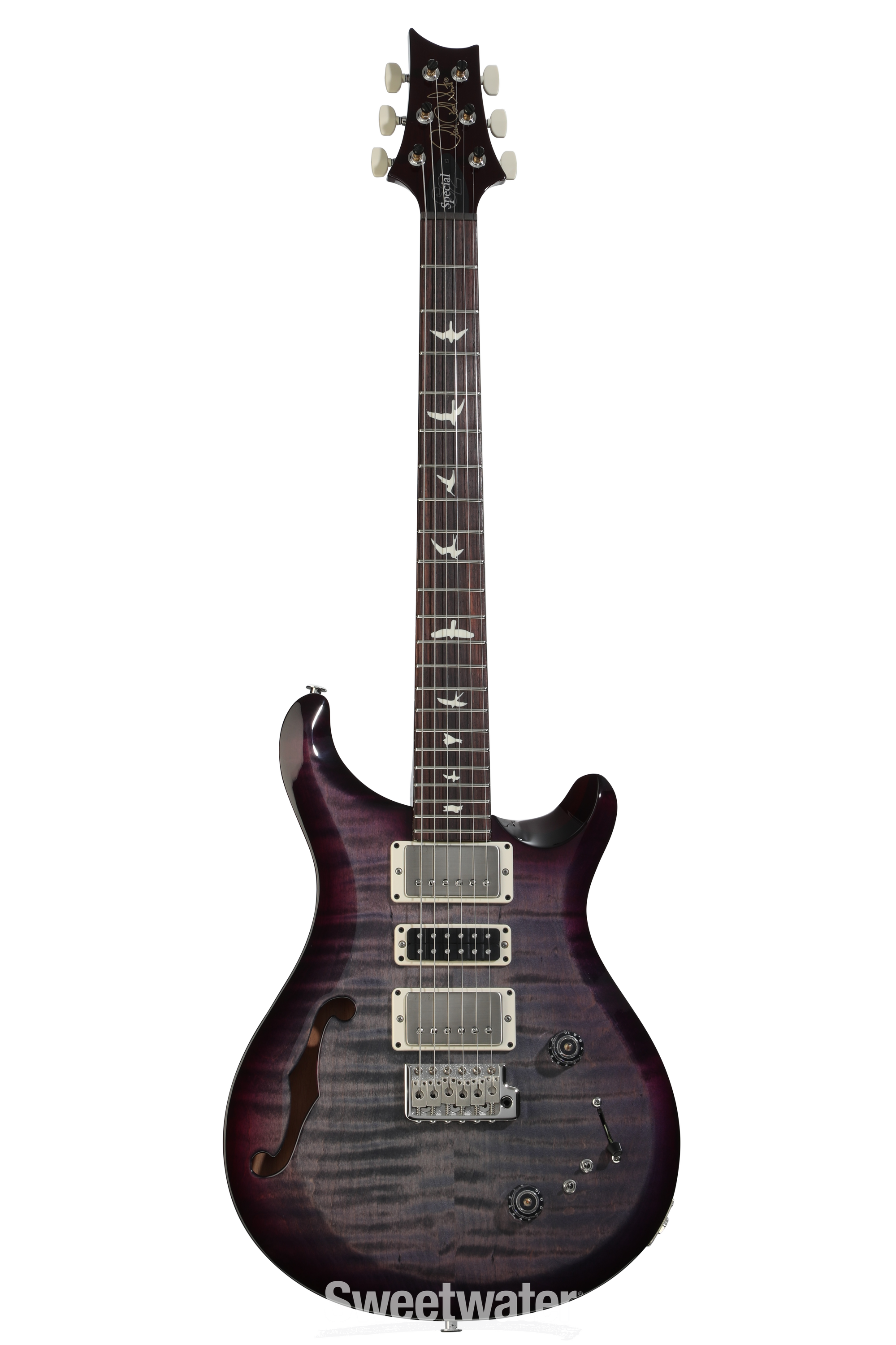 PRS S2 Special Semi-Hollow Electric Guitar - Faded Gray