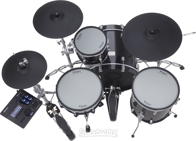 Roland V-Drums VAD506 Electronic Drum Set – Aucuda Drum Rug Drum Mat –  Gibraltar 6706 Snare Stand – Gibraltar 6608 Throne – Foraineam Drum Kit  Pedal – Coolmusic DM20 Monitor – (3) Drum Stick