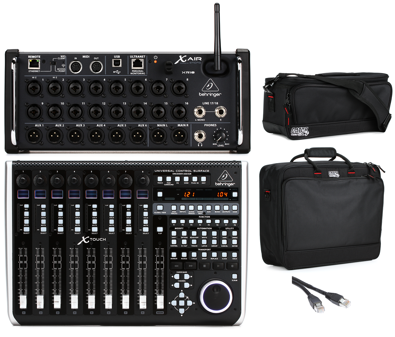 Behringer X Air XR18 18-channel Tablet-Controlled Digital Behringer X Air XR18 18-channel Tablet-Controlled Digital