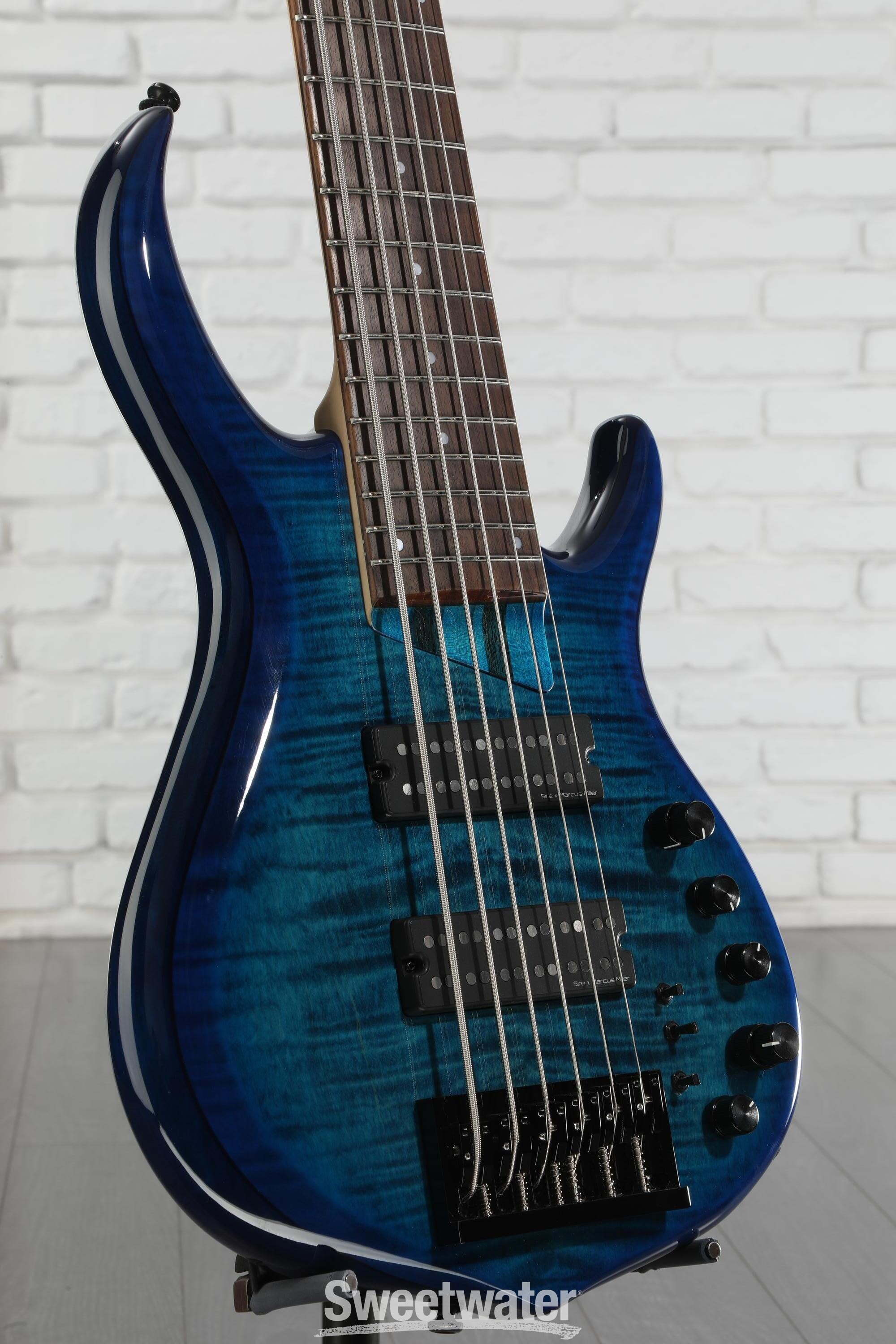 ☆RS PRODUCED BY MASTER CRAFT &Bacchus Sire Marcus Miller M7 6-string Bass Guitar - Transparent