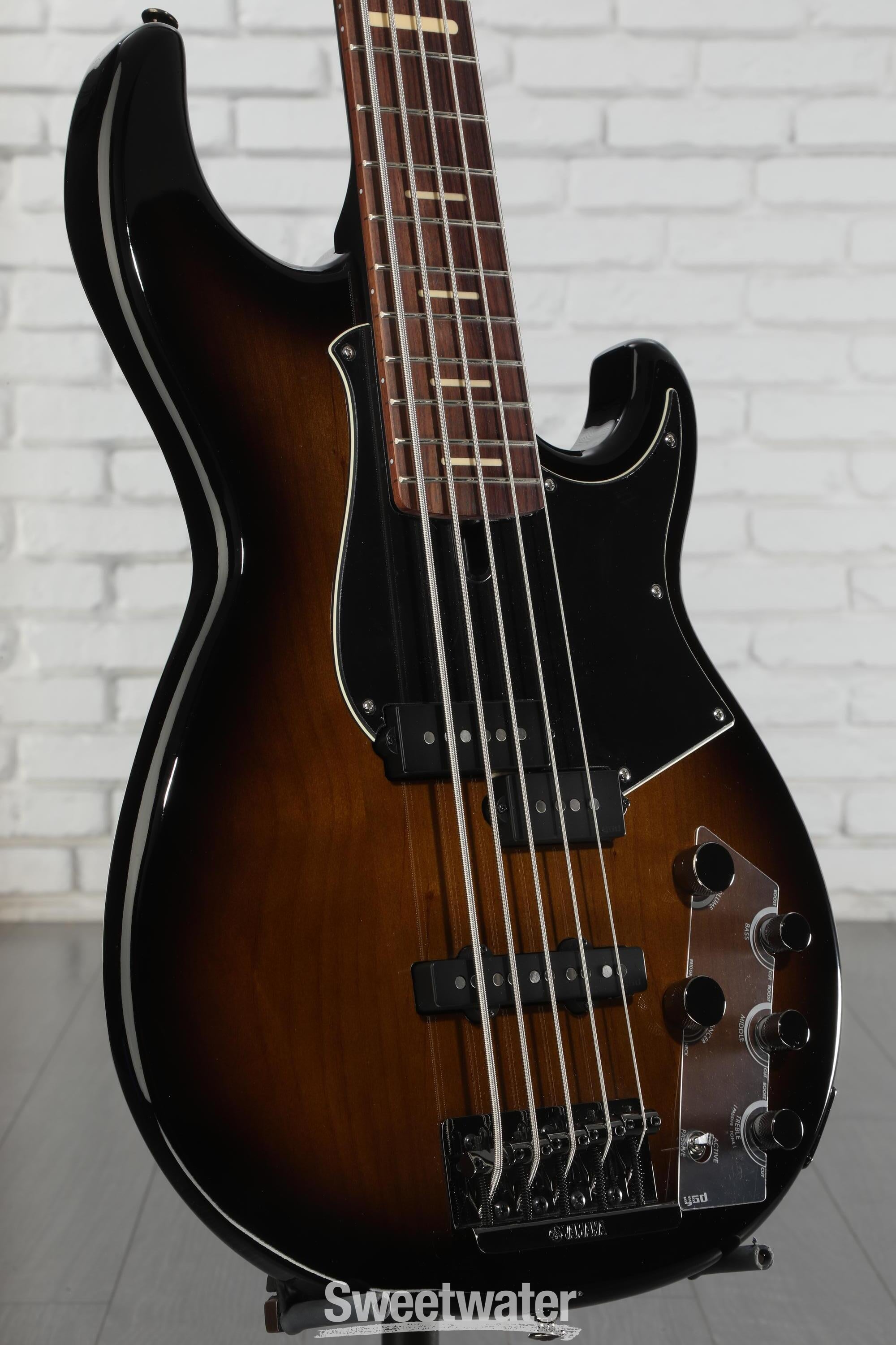 Yamaha BB735A 5-string Bass Guitar - Dark Coffee Sunburst