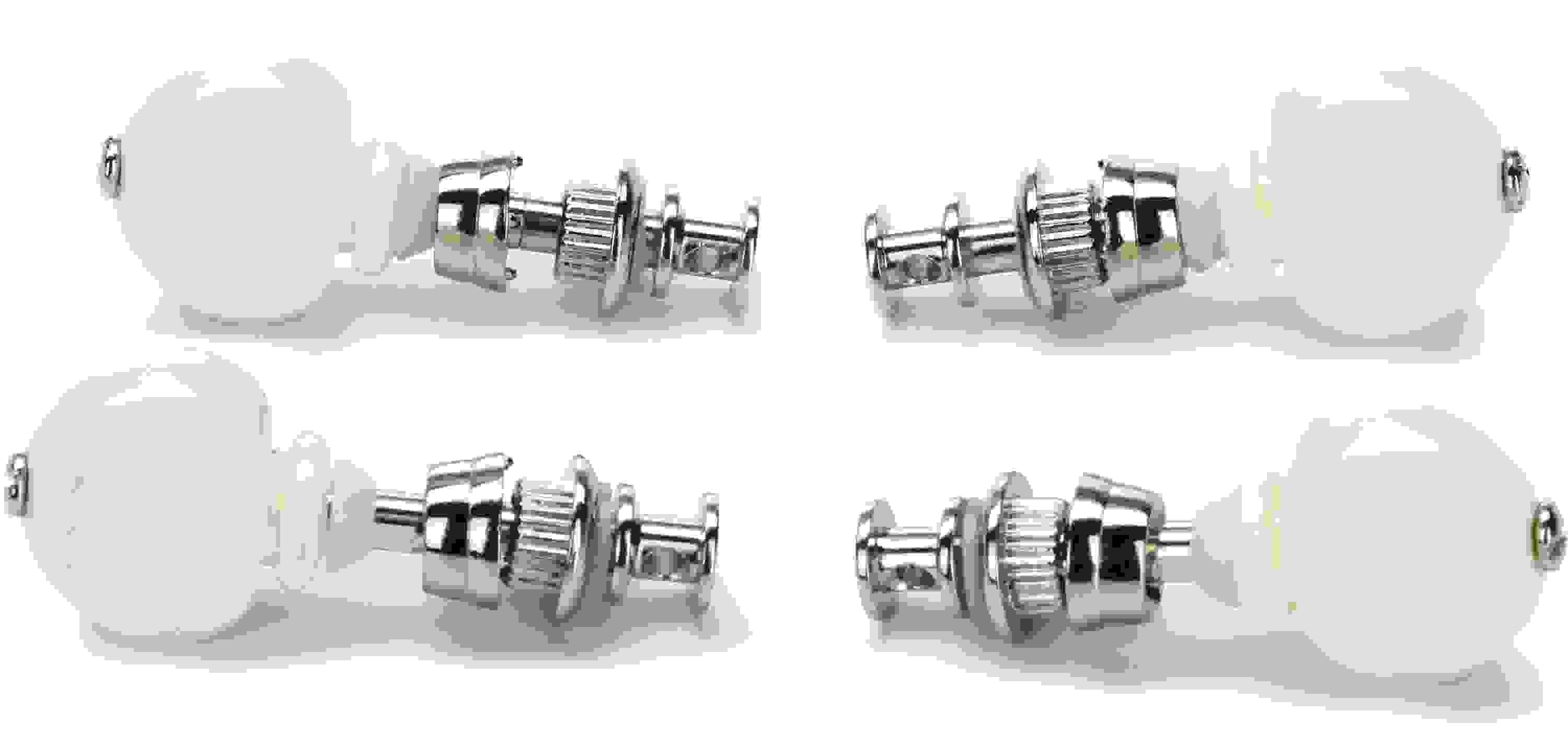 Grover 6W Champion Ukulele Pegs (Set of 4) - White Buttons