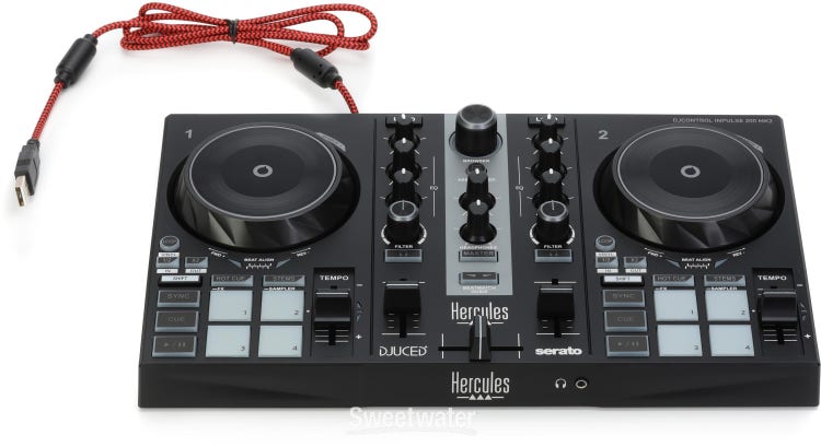 DJControl Inpulse 200 mk2 2-channel DJ Controller - Sweetwater