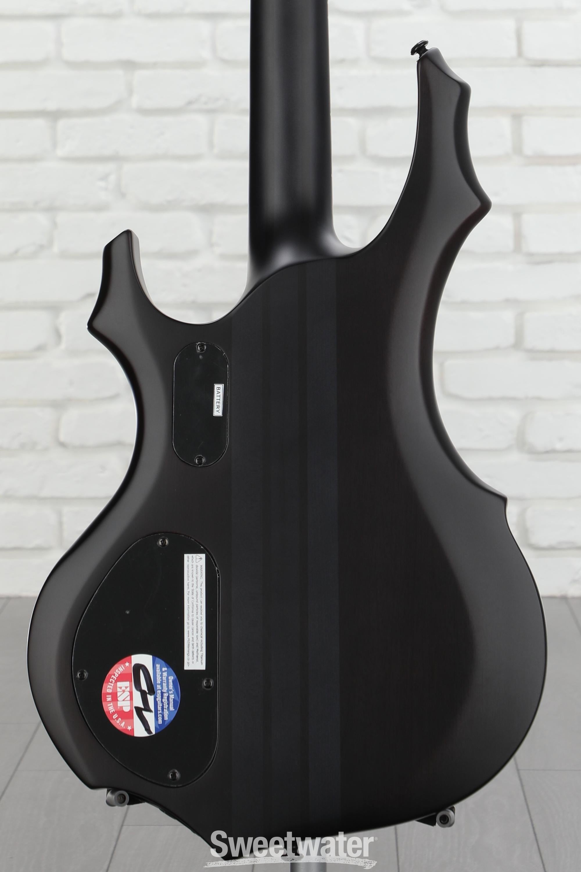 ESP LTD Frank Bello Signature FB-J4 - Black Satin | Sweetwater