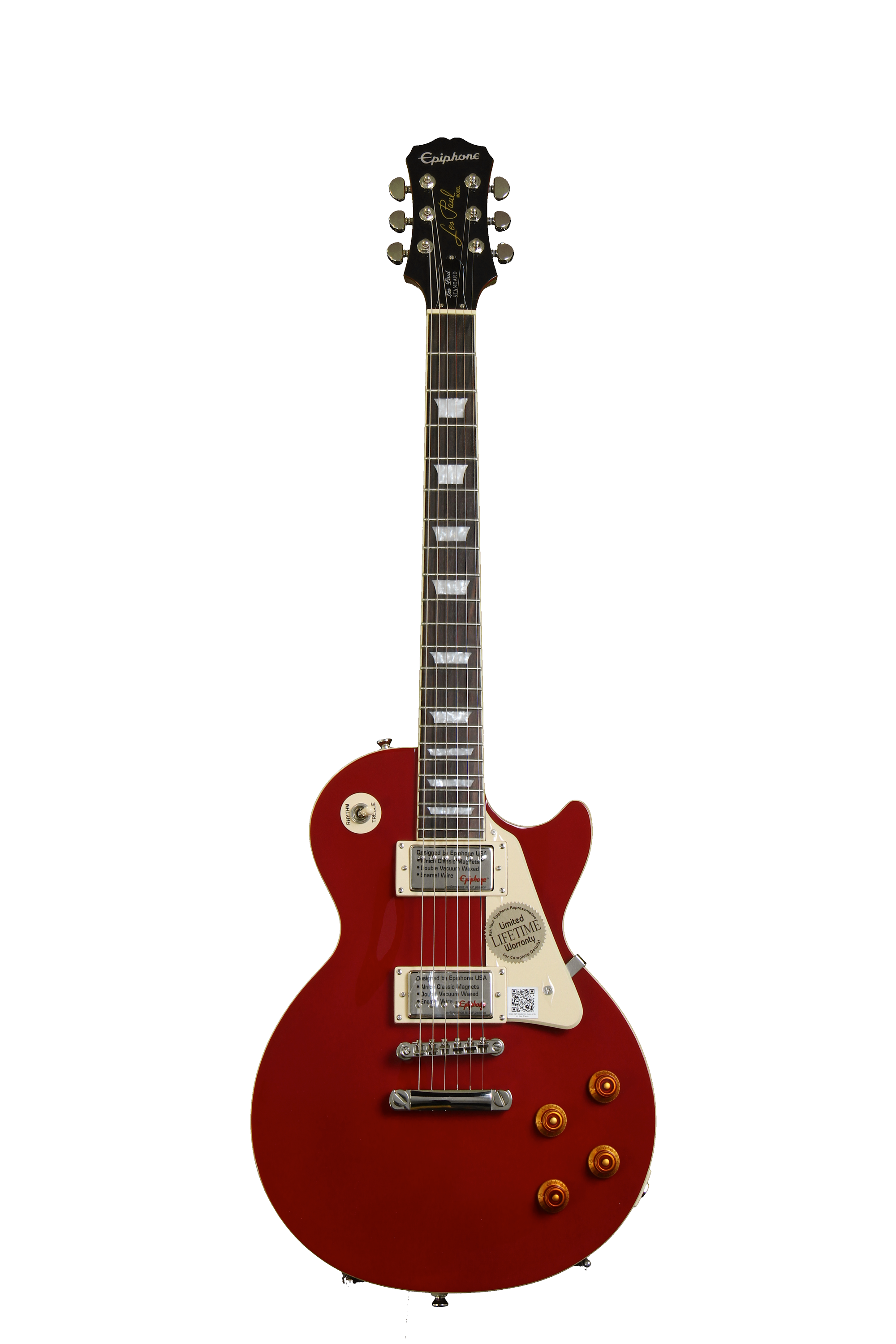 Epiphone Les Paul Standard, Plek'd - Cardinal Red | Sweetwater