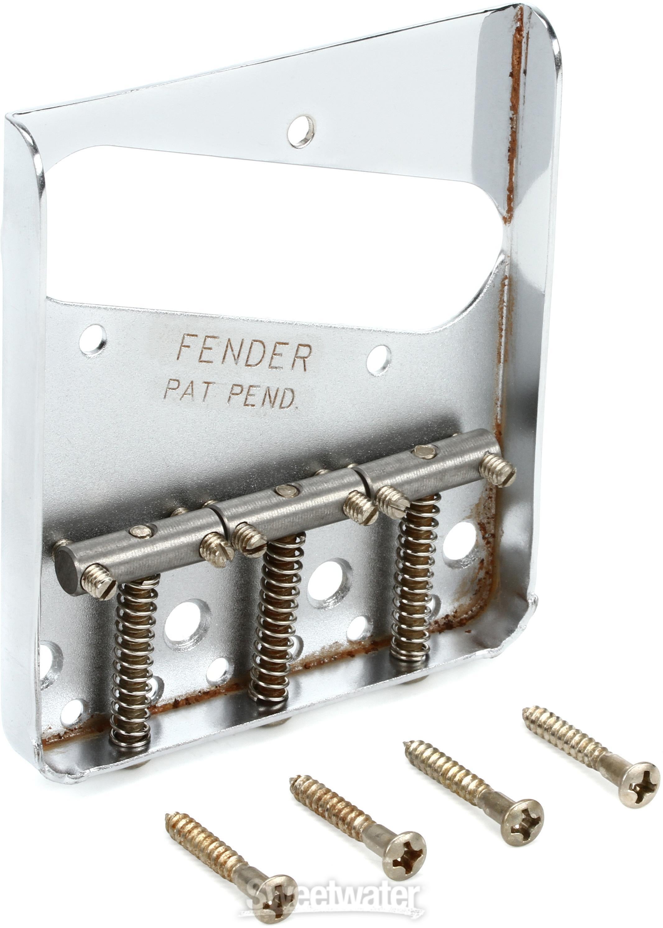 Fender Road Worn Tele Bridge Assembly | Sweetwater