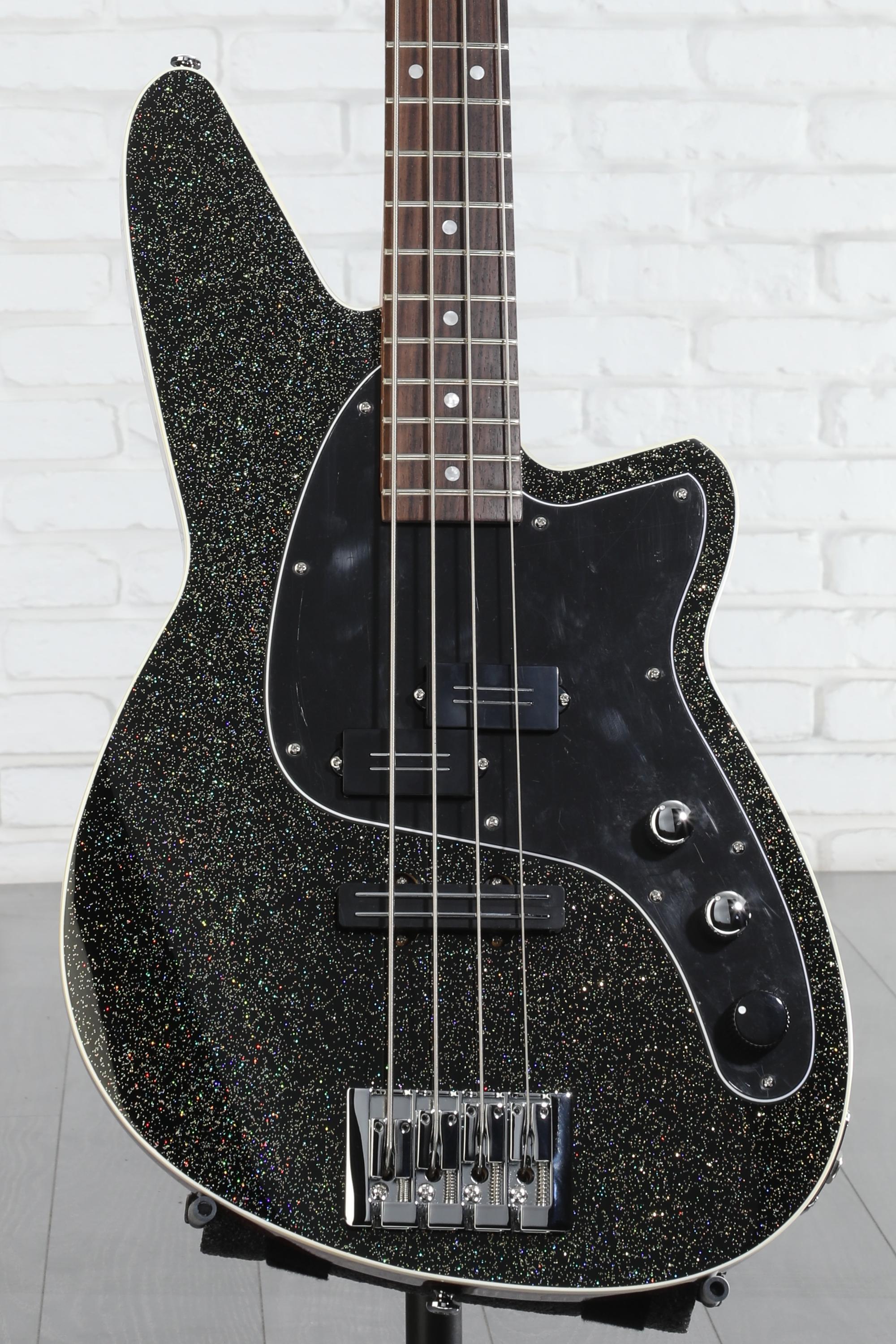 Reverend Decision P Electric Bass Guitar - Rainbow Sparkle