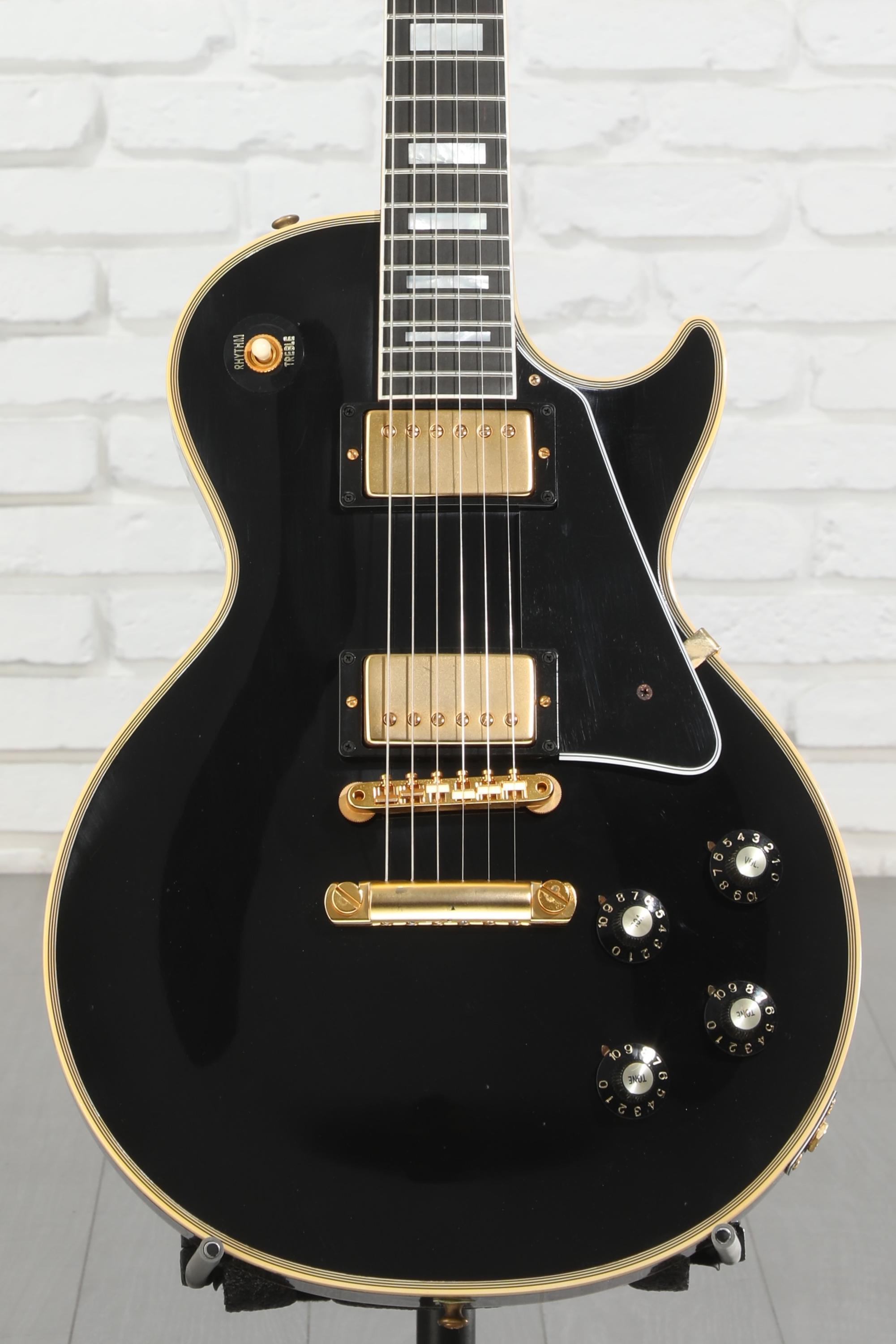 Gibson Custom 1968 Les Paul Custom Reissue Electric Guitar - Ebony