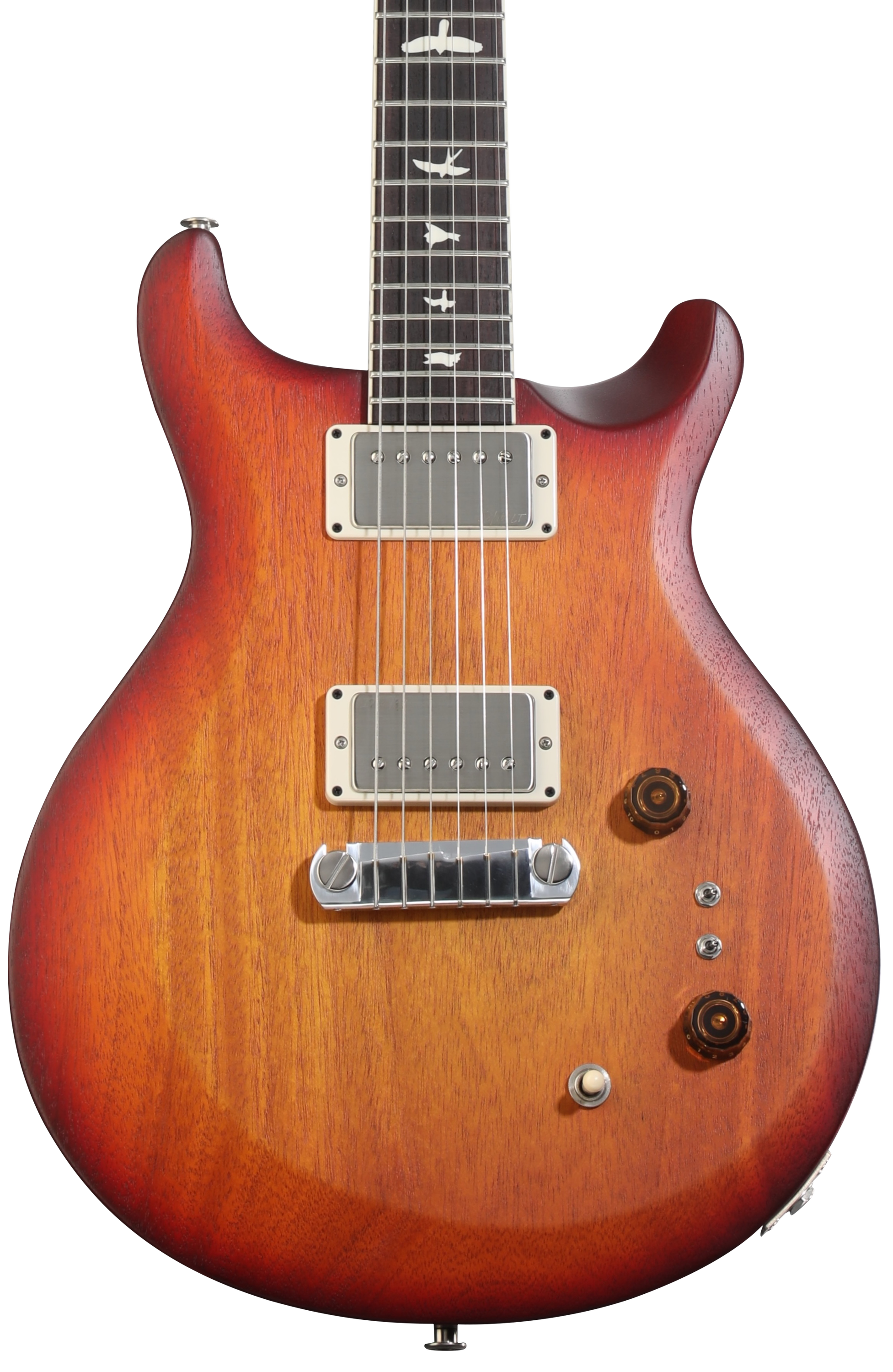 PRS S2 Mira 594 Electric Guitar - Satin Dark Cherry Sunburst