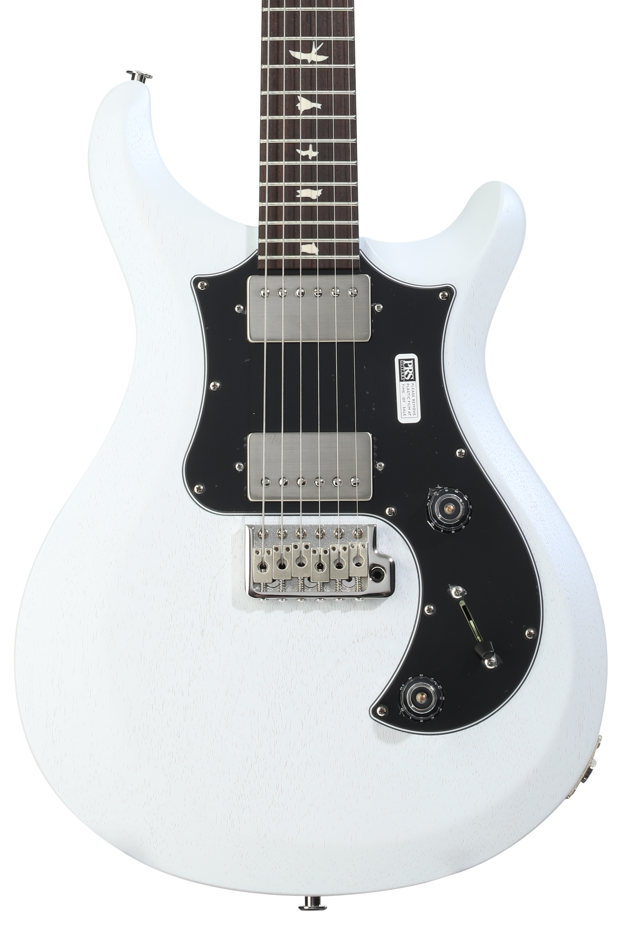 PRS S2 Standard 24 Electric Guitar - Pearl White Satin | Sweetwater