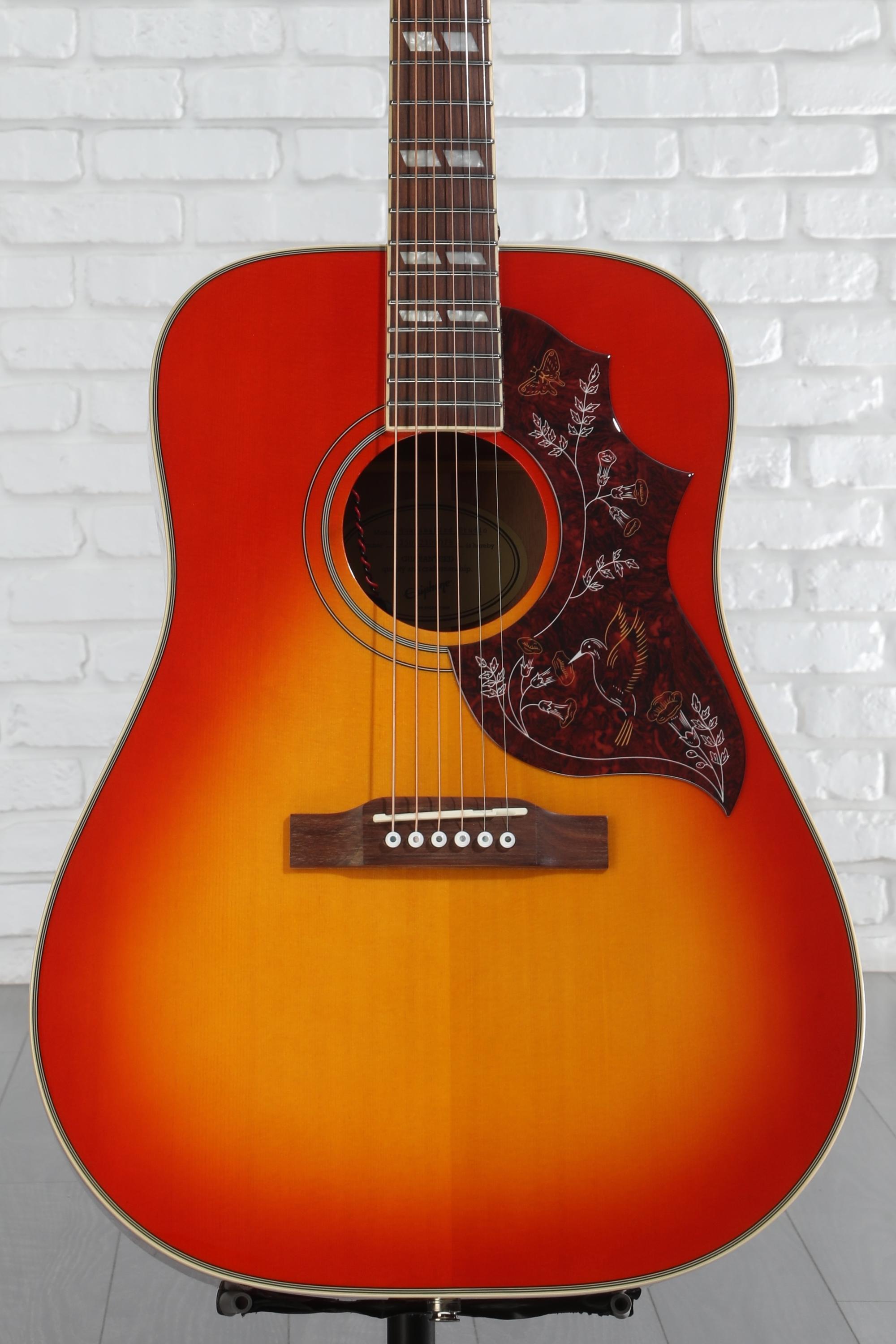 Epiphone Hummingbird Studio Acoustic-Electric Guitar - Faded