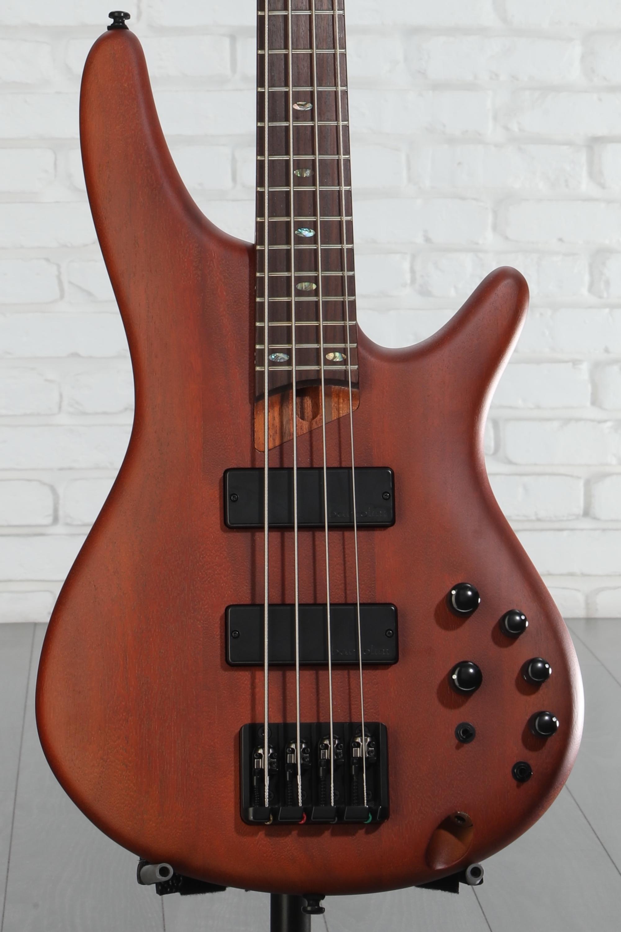 ベース Ibanez SR500 Ibanez SR500E Bass Guitar - Brown Mahogany | Sweetwater