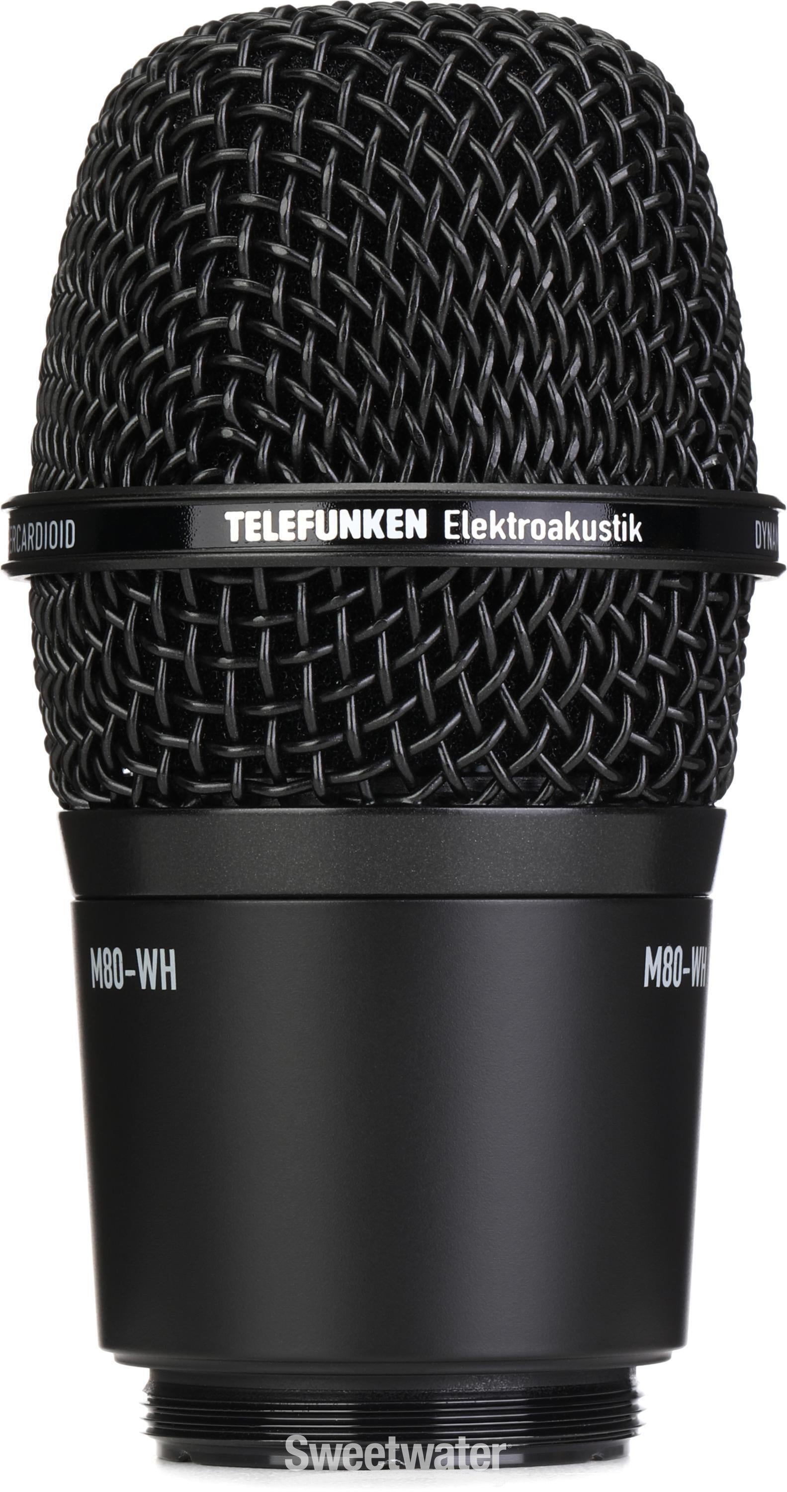 Telefunken M80-WH Capsule for Wireless - Black | Sweetwater