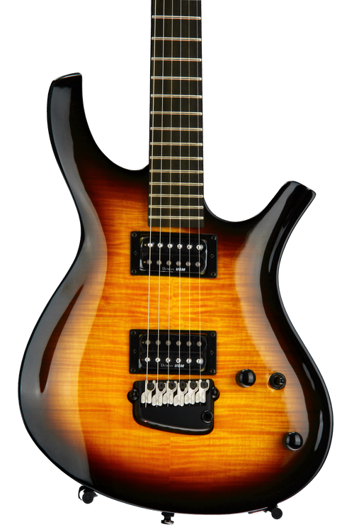 Parker PDF80 with Radial Neck Joint - Flame Tobacco Burst | Sweetwater