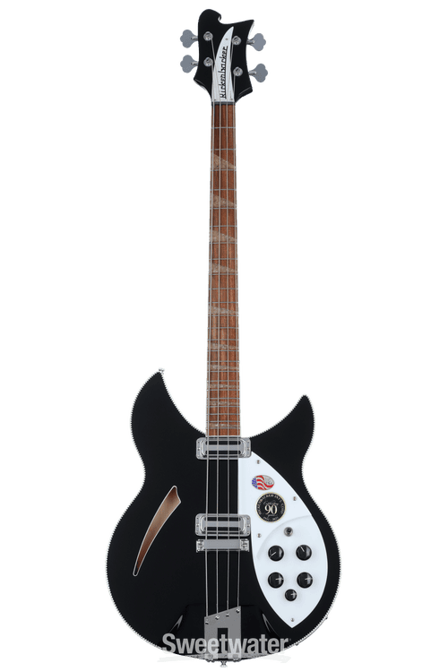 MonoGram Rickenbacker風 エレキベース ブラック MonoGram