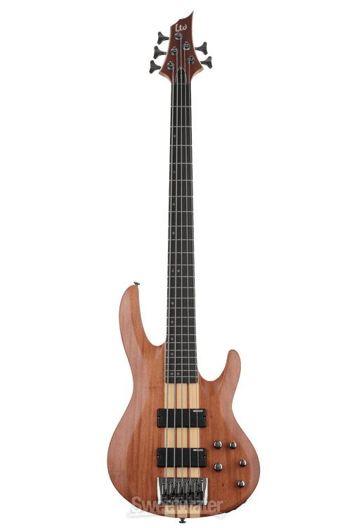 ESP LTD B-5E Mahogany 5-string Bass Guitar - Natural Satin