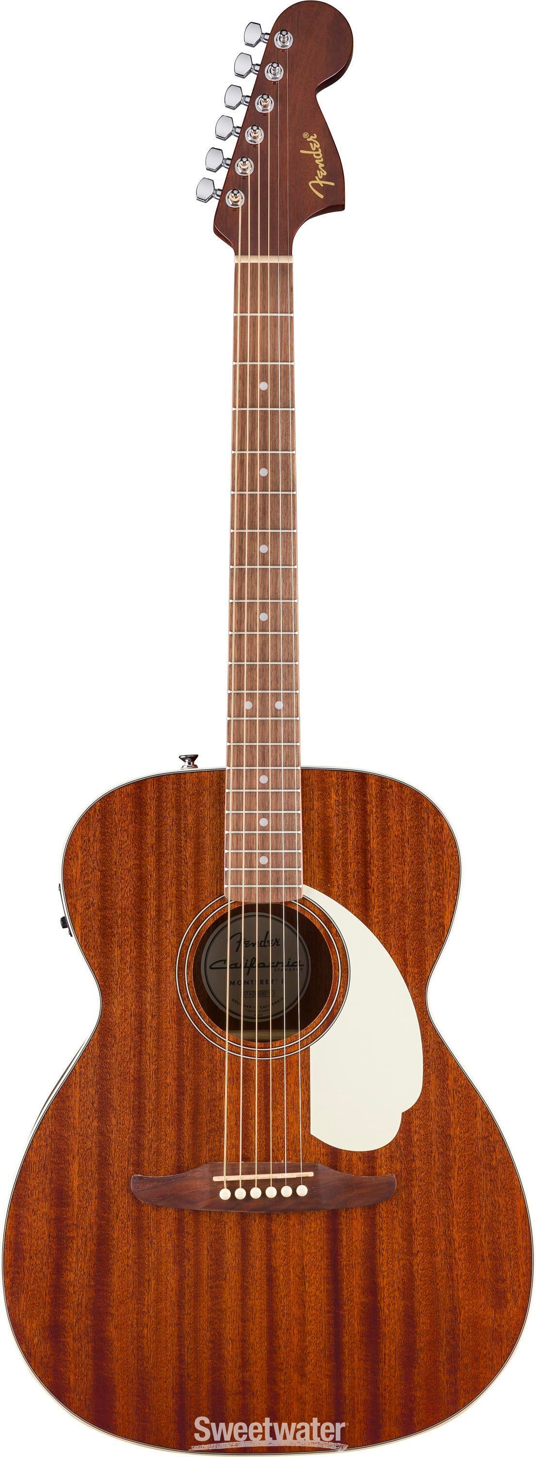 Fender Monterey Standard - ナチュラル Amazon.com: Fender Monterey Standard Acoustic Guitar