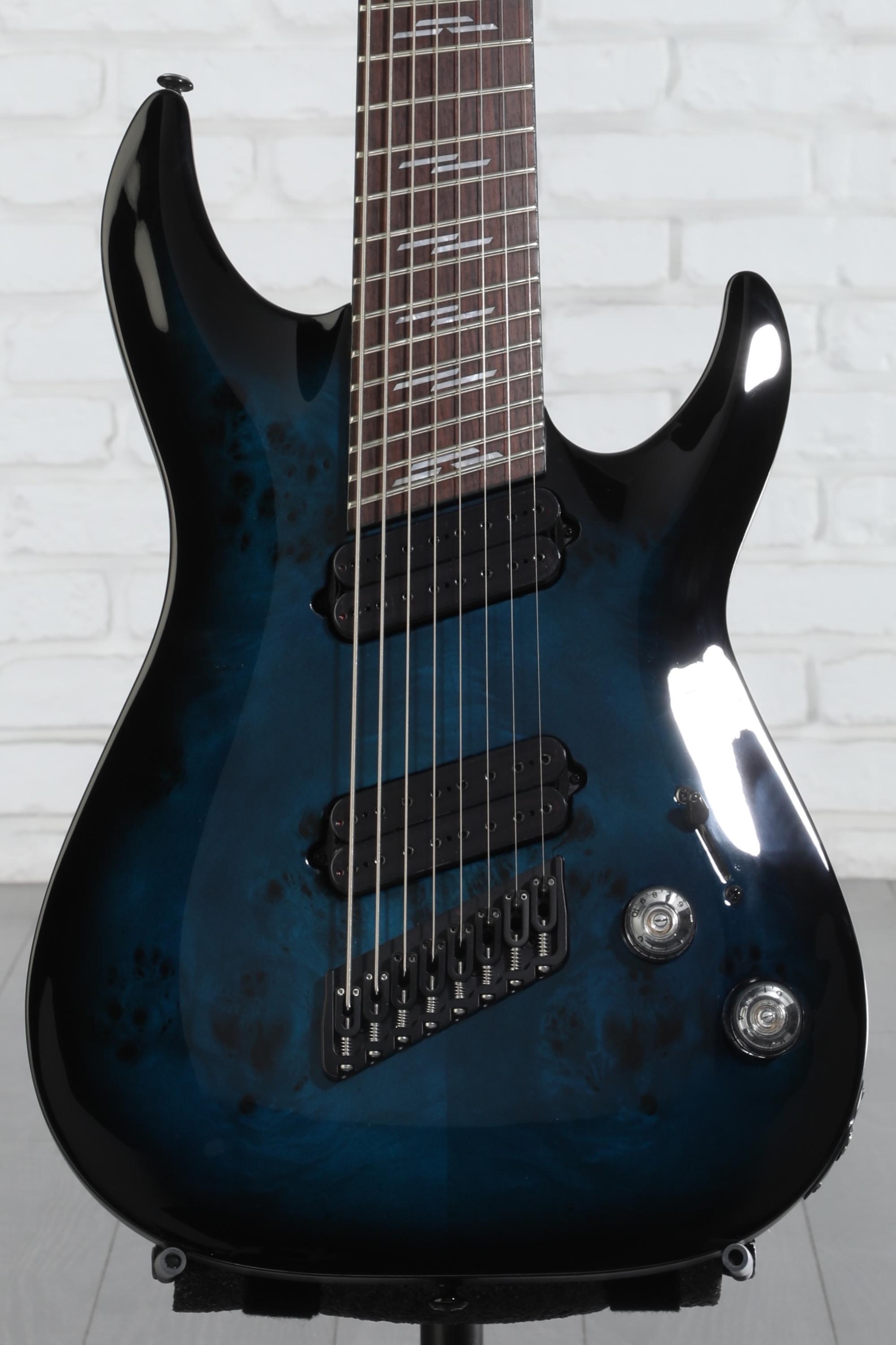 Schecter Omen Elite-8 Multiscale 8-string Electric Guitar - See