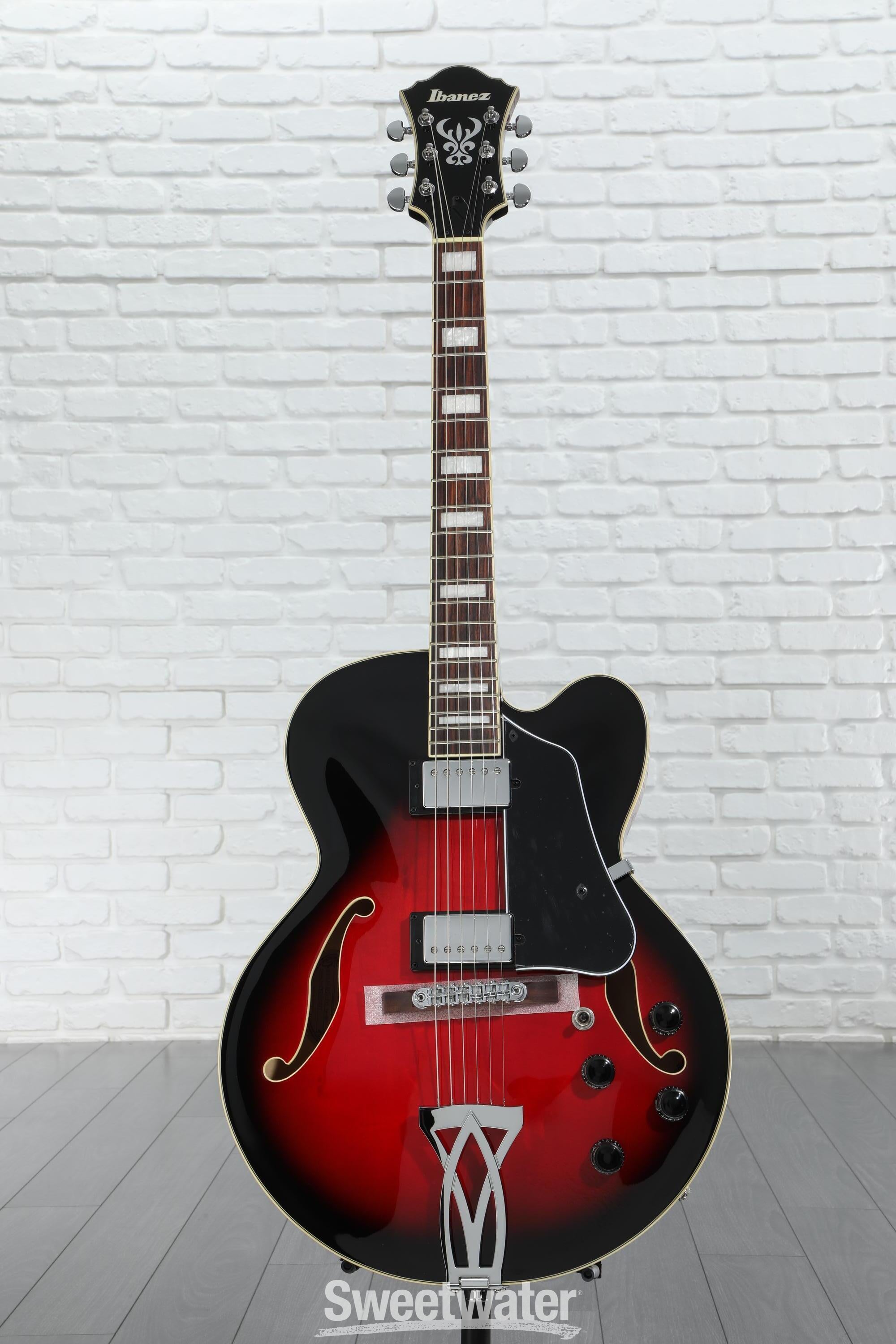 Ibanez Artcore AF75 Hollowbody Electric Guitar - Transparent