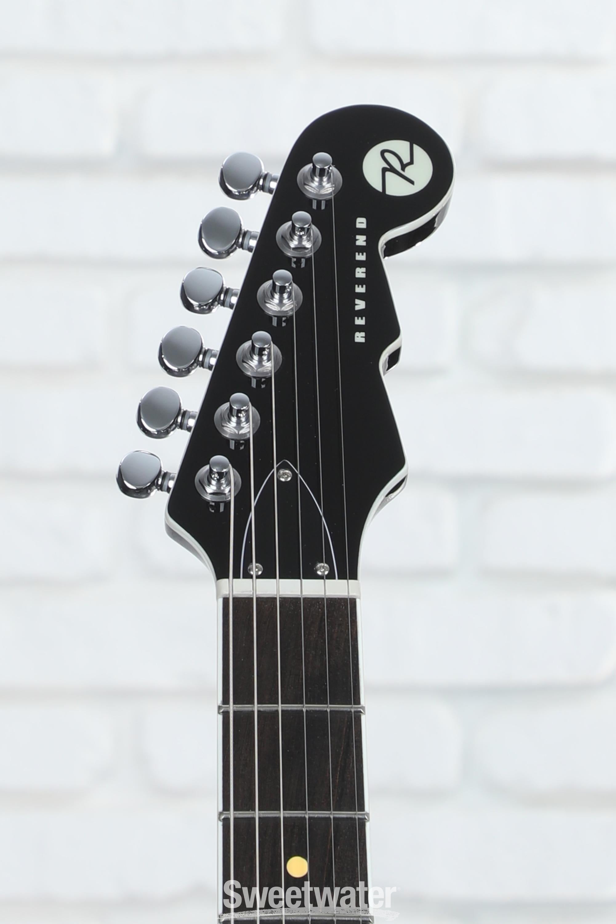 Reverend Reeves Gabrels Spacehawk Electric Guitar - Midnight Black