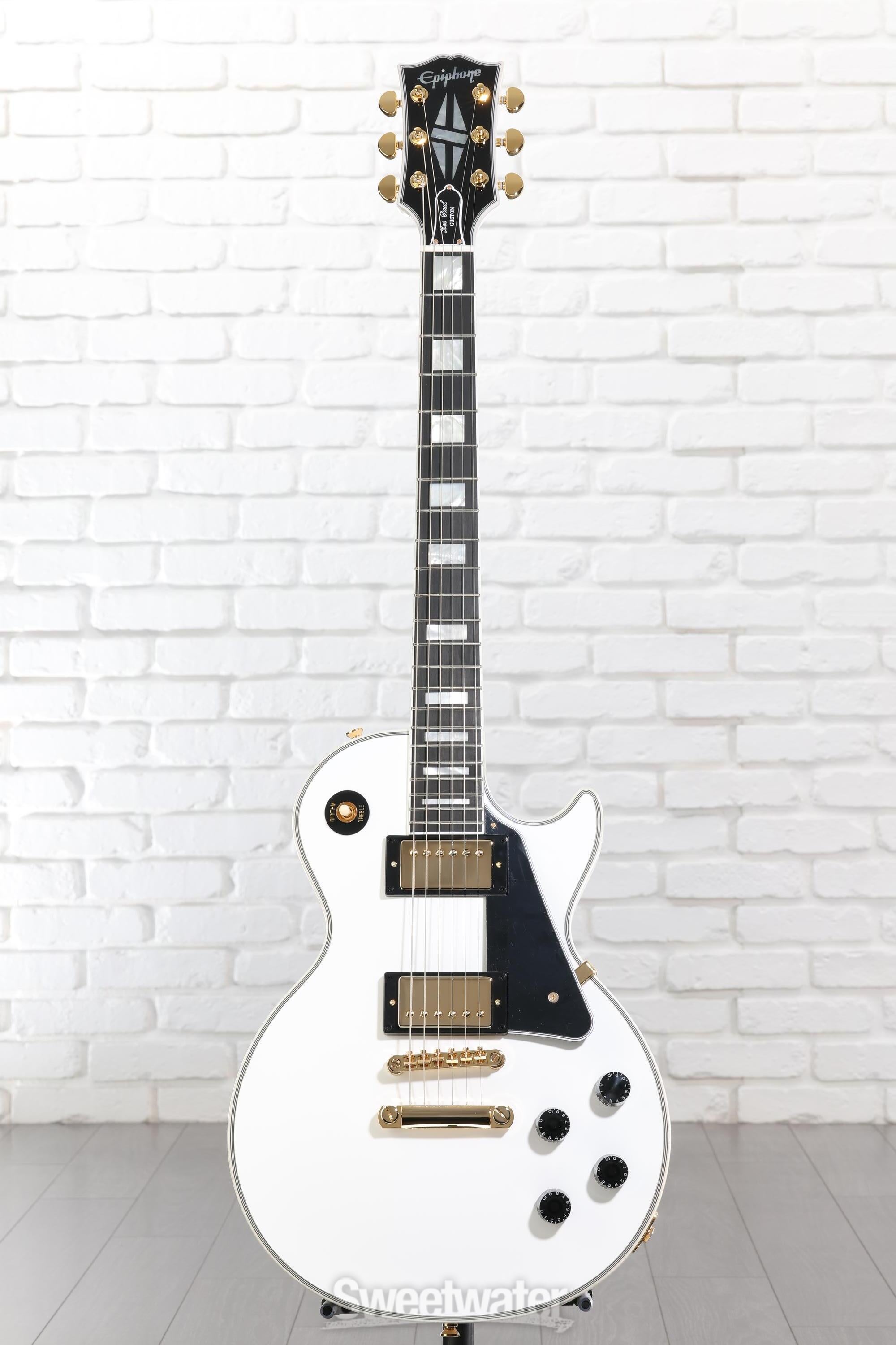 Epiphone Inspired by Gibson Custom Les Paul Custom Electric Guitar