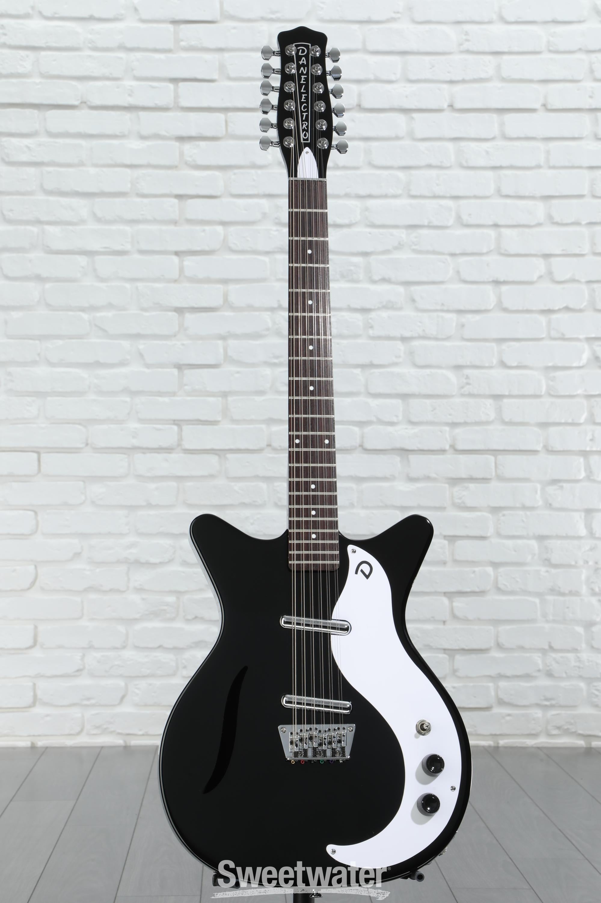 Dan Electro 12弦guitar　Black Amazon.com: Danelectro 12SDC 12-String Electric Guitar Black