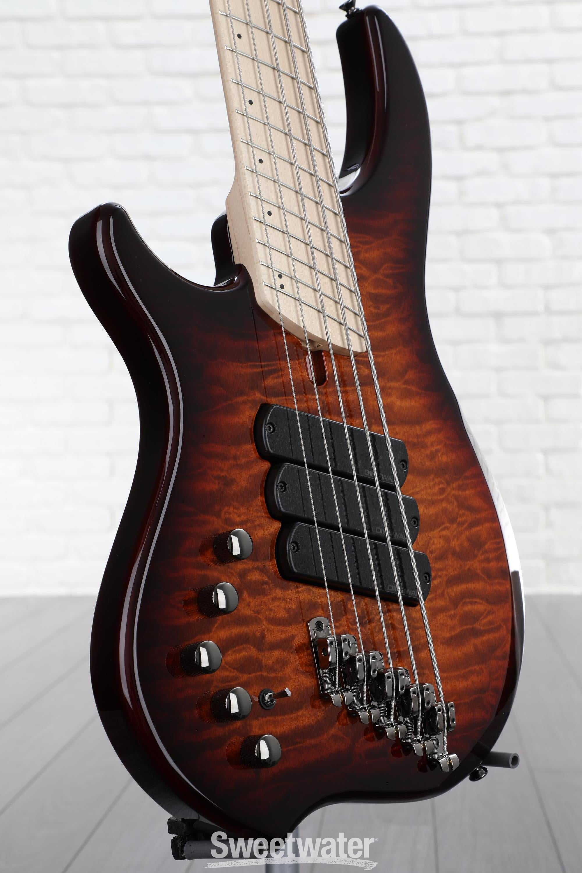 Dingwall Guitars Combustion 5-string Left-handed Electric Bass